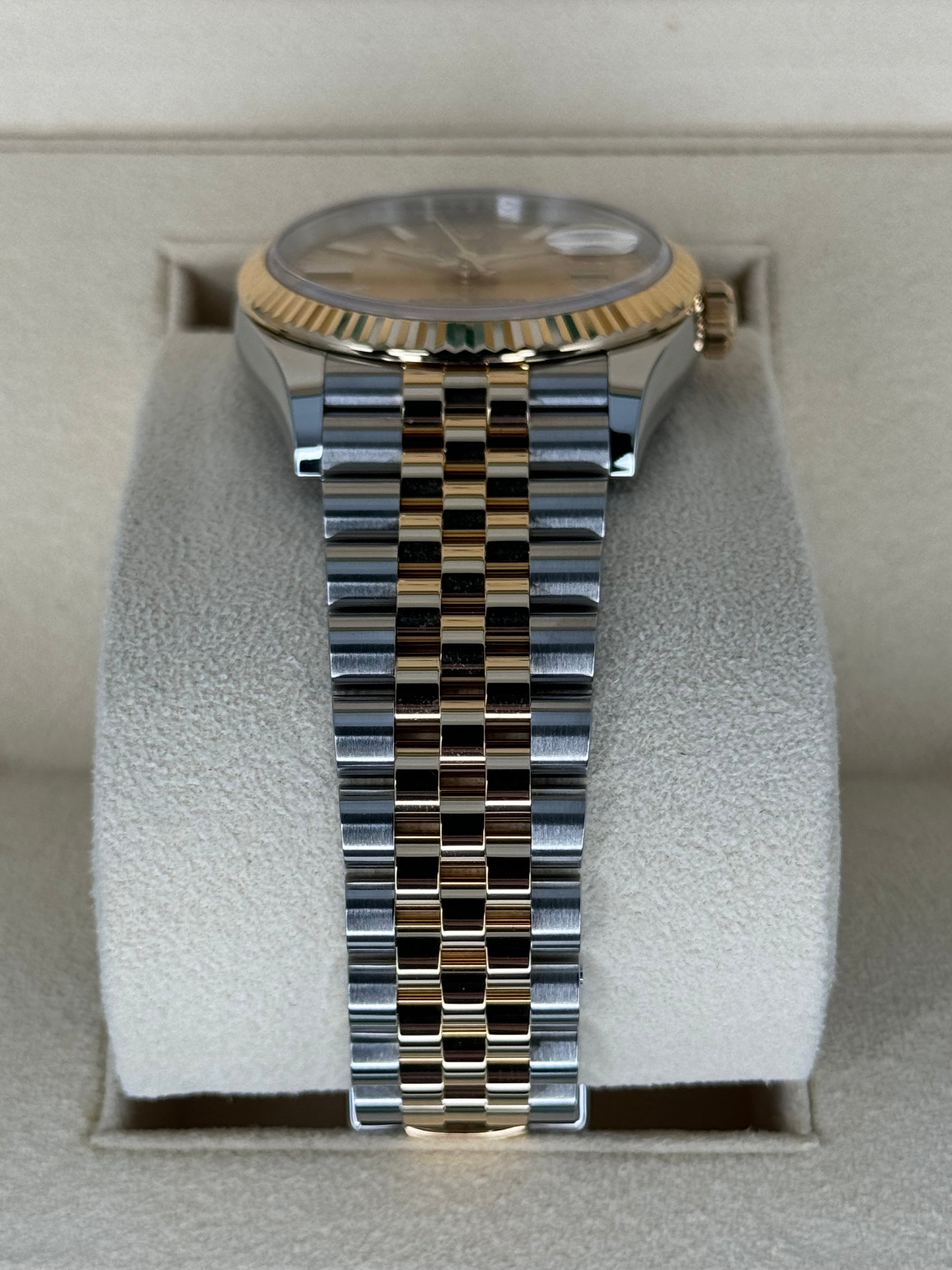 2019 Rolex Datejust 36mm 126233 Two-Tone Jubilee Champagne Dial - MyWatchLLC