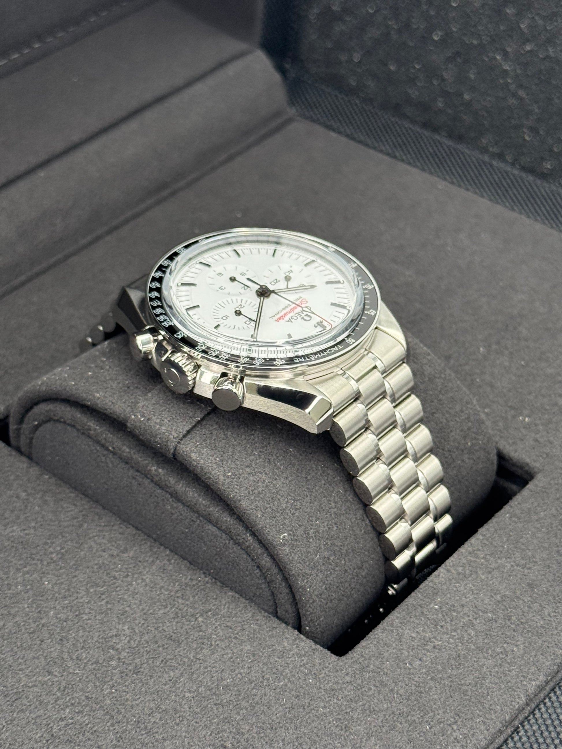 NEW 2025 Omega Speedmaster Moonwatch Professional 42mm White Dial - MyWatchLLC