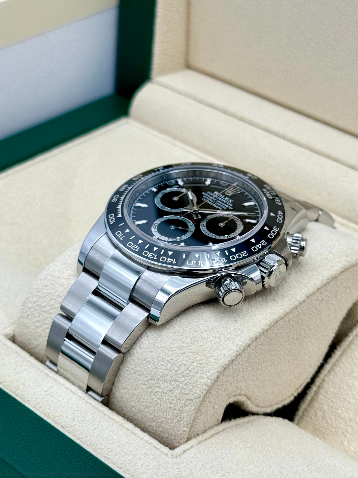 NEW 2024 Rolex Daytona 40mm 126500LN Stainless Steel Black Dial