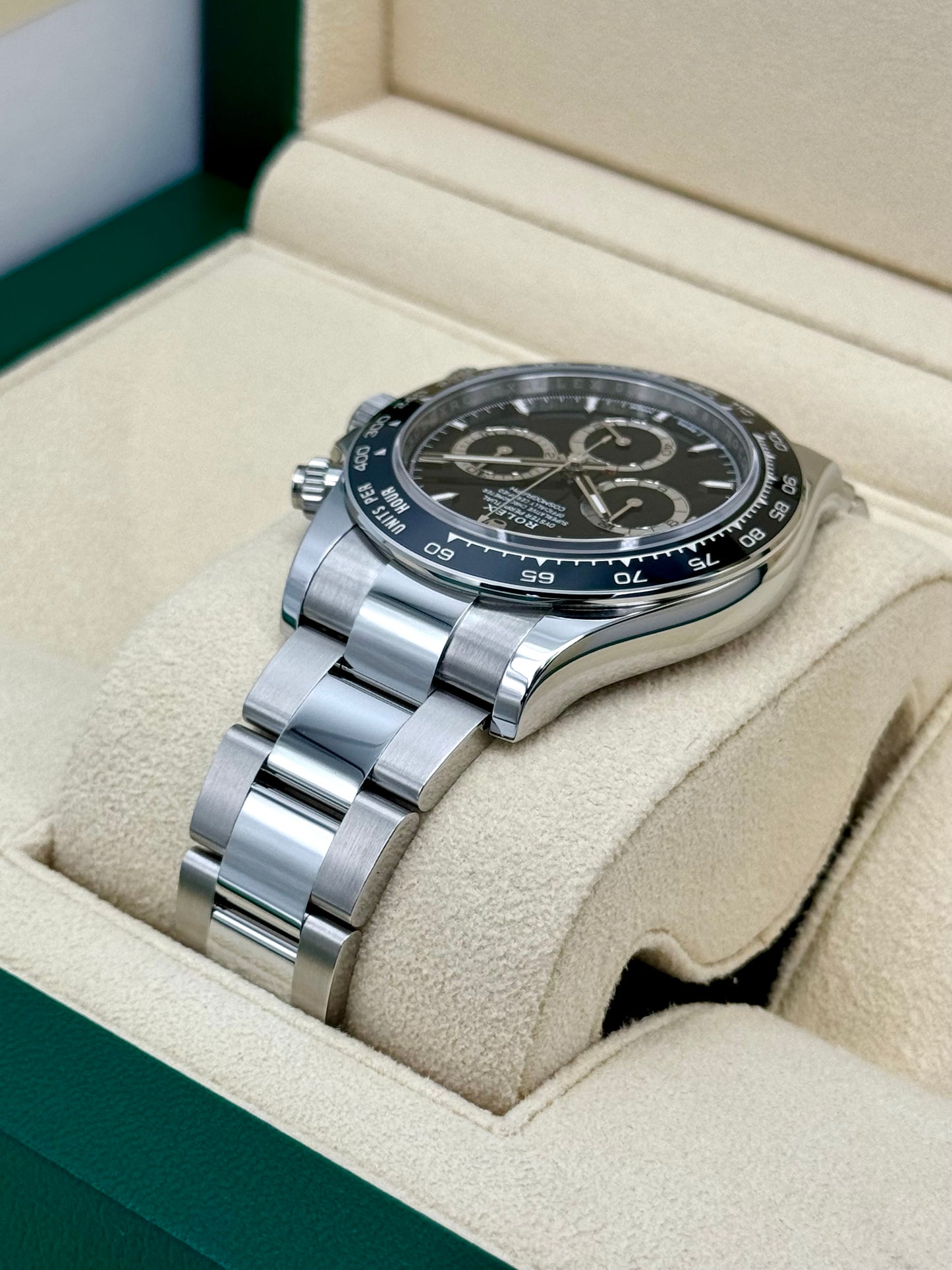 NEW 2024 Rolex Daytona 40mm 126500LN Stainless Steel Black Dial