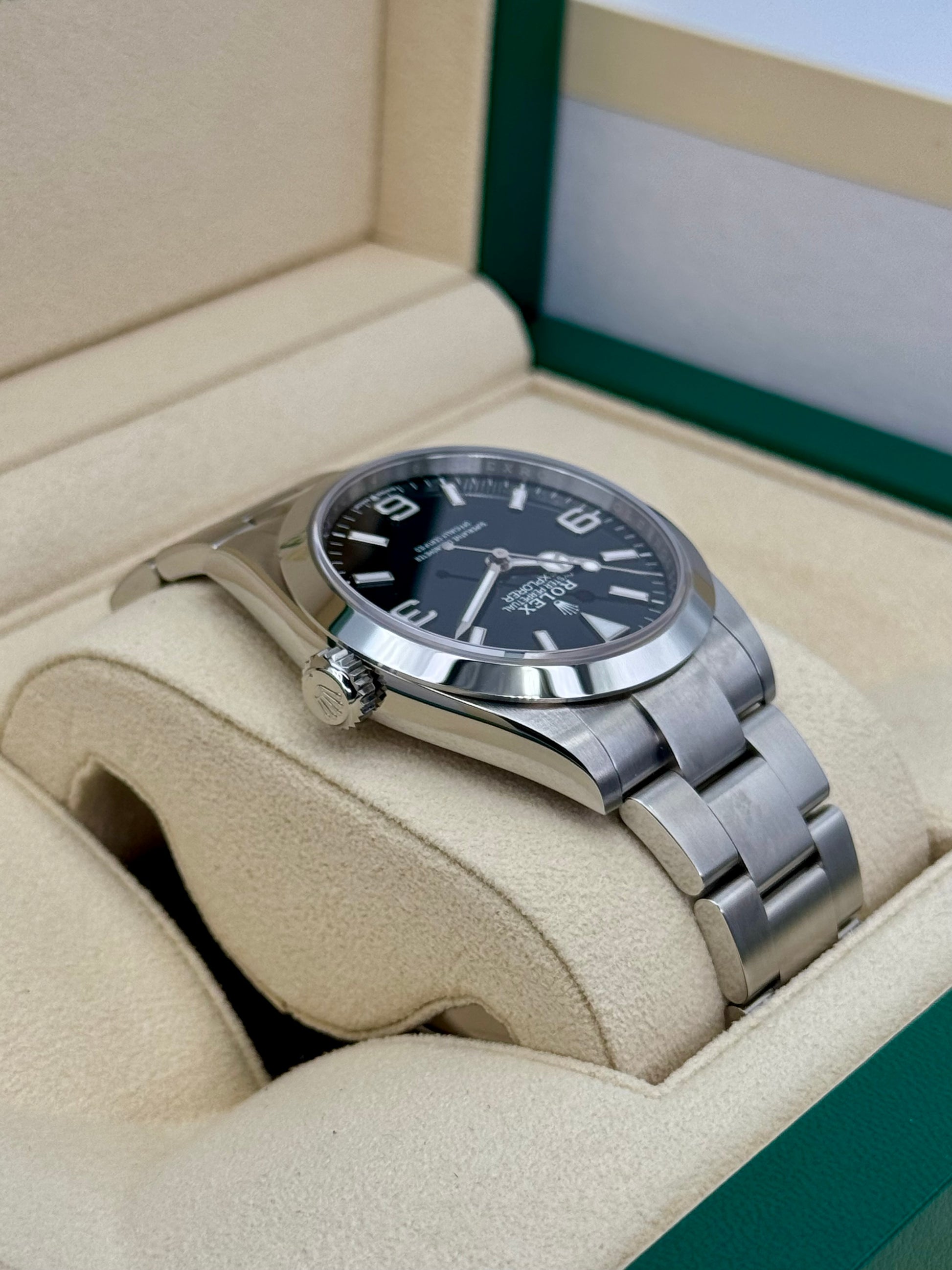 NEW 2023 Rolex Explorer 40mm 224270 Black Dial - MyWatchLLC