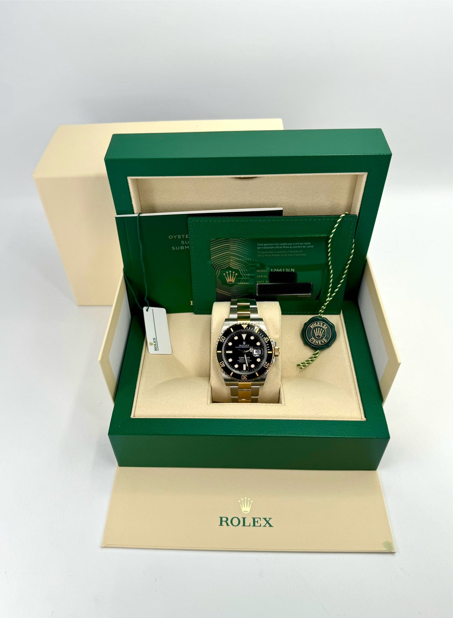 2023 Rolex Submariner Date 40mm 126613LN Tow-Tone Black Dial - MyWatchLLC