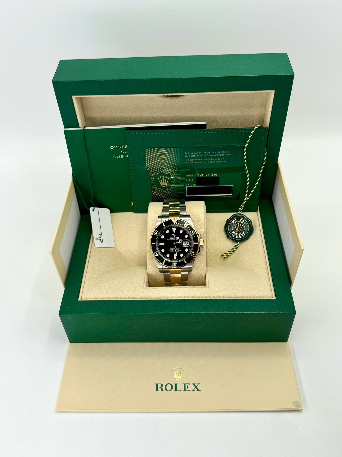 2023 Rolex Submariner Date 40mm 126613LN Tow-Tone Black Dial - MyWatchLLC