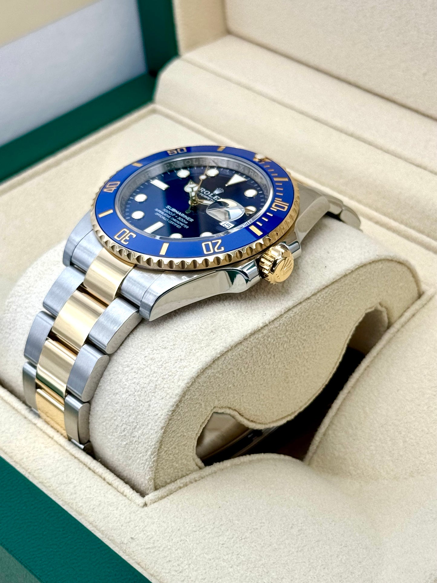 2020 Rolex Submariner "Bluesy" 41mm 126613LB Two-Tone Blue Dial