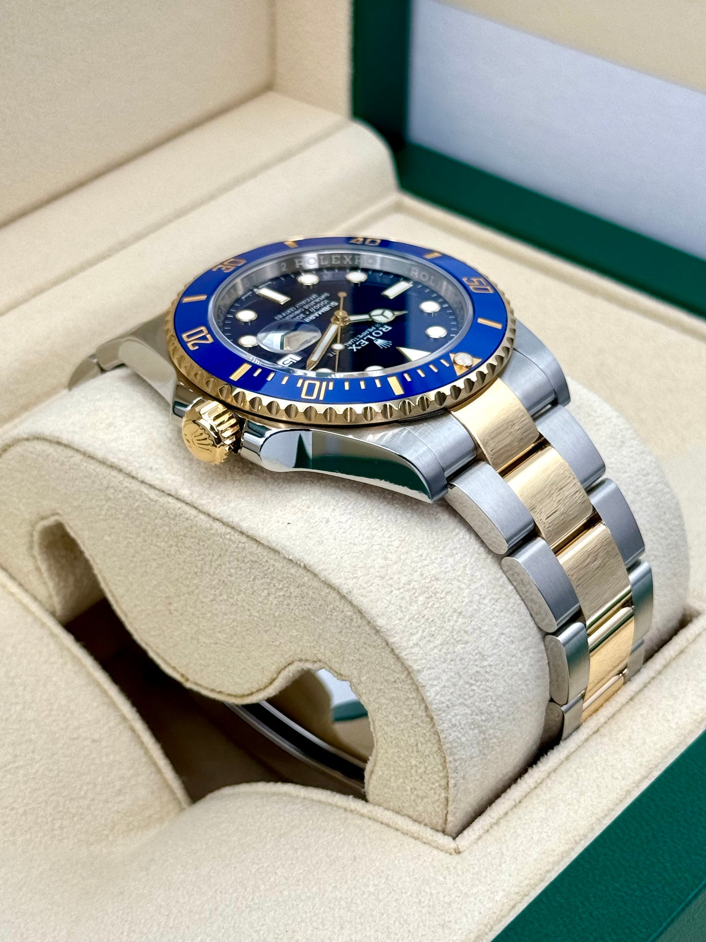 2020 Rolex Submariner "Bluesy" 41mm 126613LB Two-Tone Blue Dial