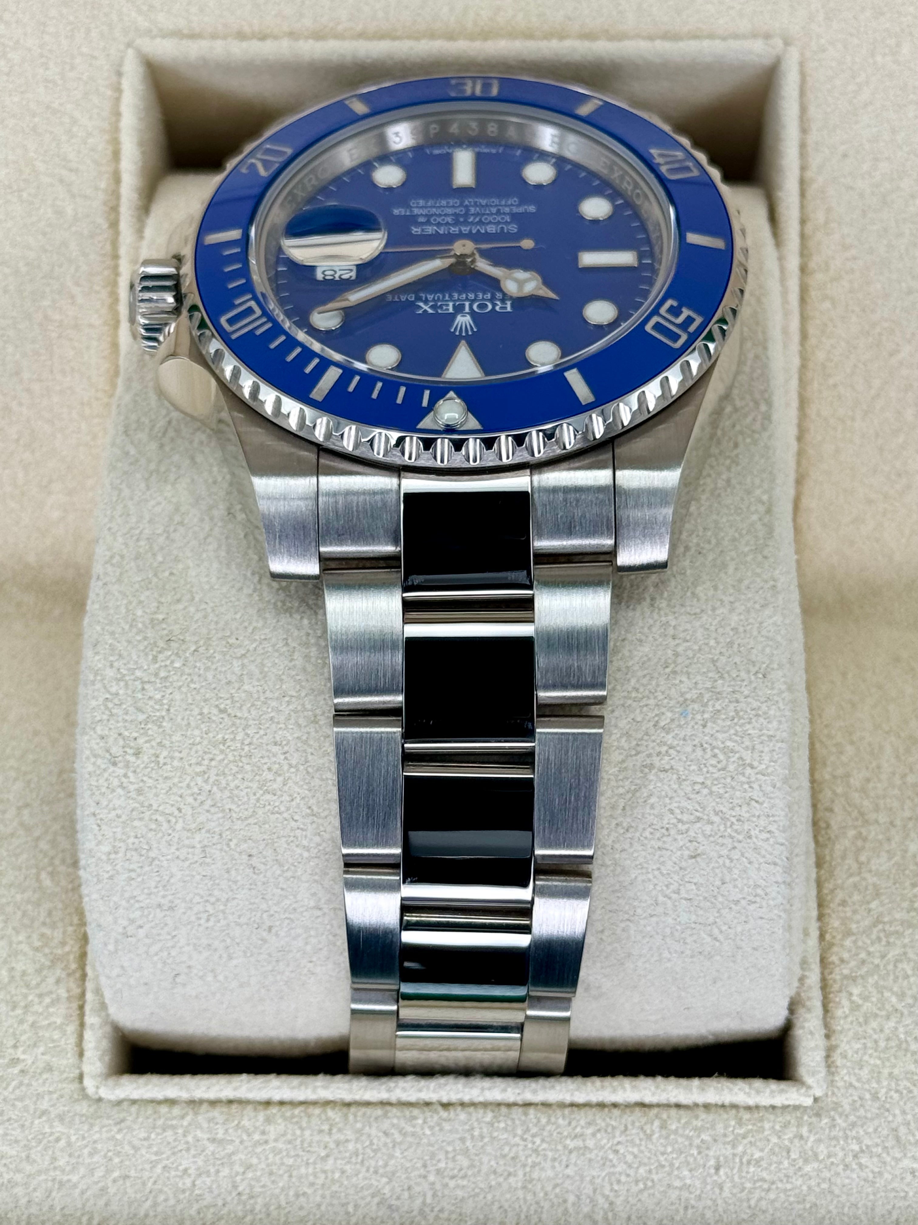 Rolex smurf clearance stainless steel