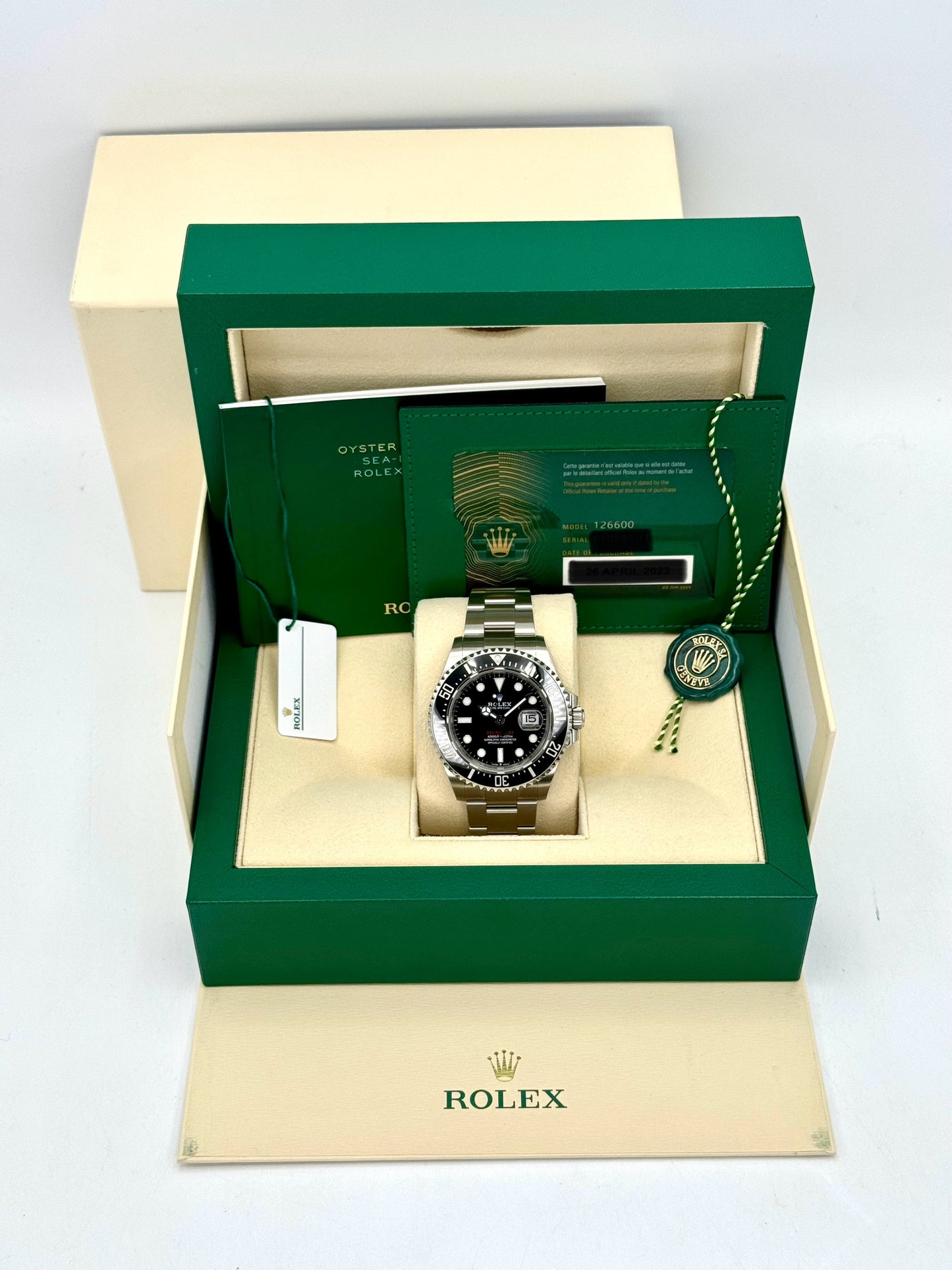 NEW 2024 Rolex Sea-Dweller 43mm 126600 Black Dial