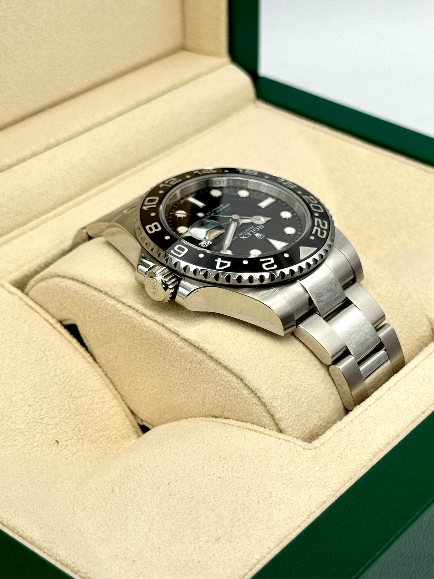 2015 Rolex GMT-Master II 40mm 116710LN Stainless Steel Black Dial