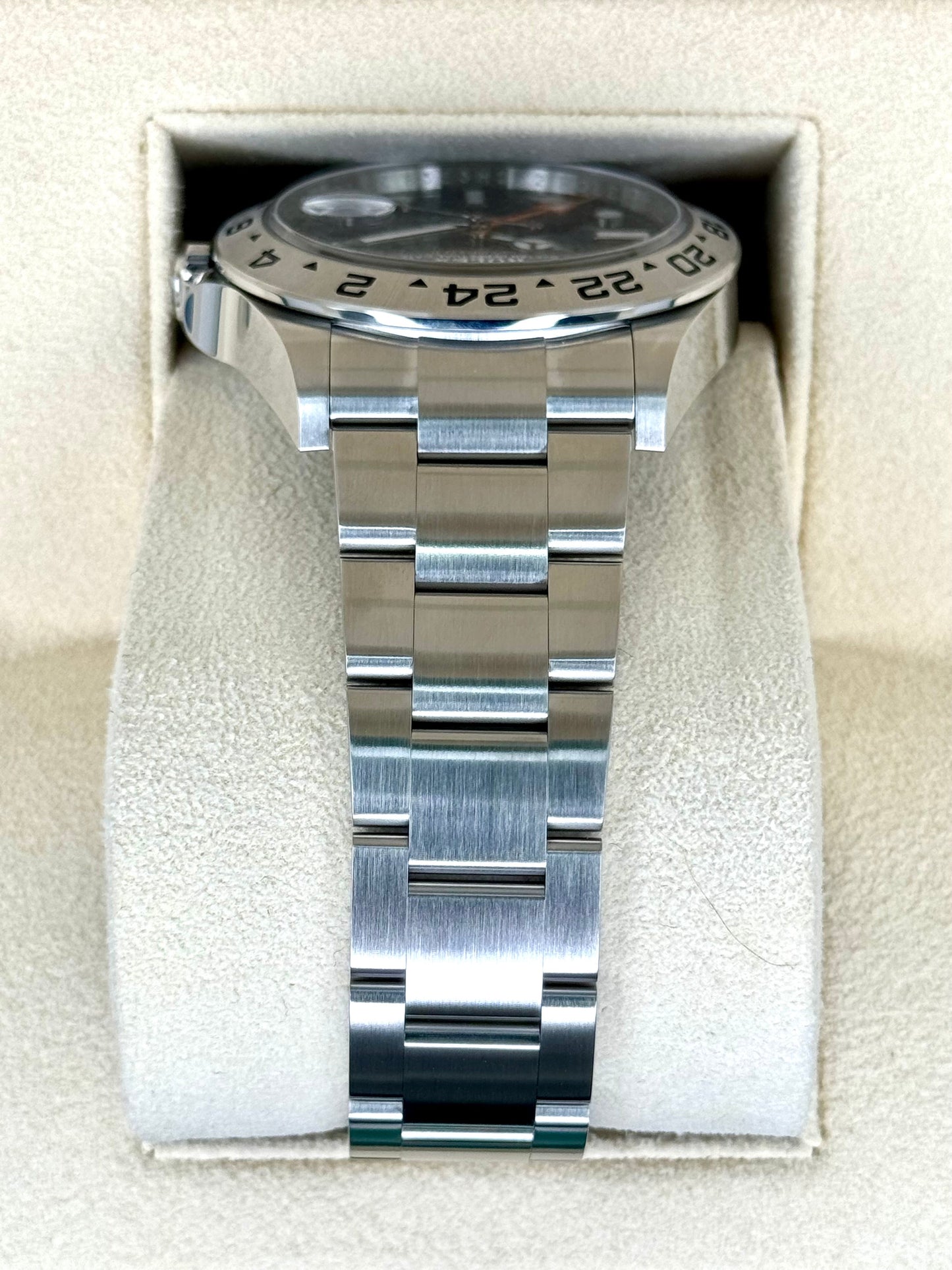 2022 Rolex Explorer II 42mm 226570 Black Dial - MyWatchLLC