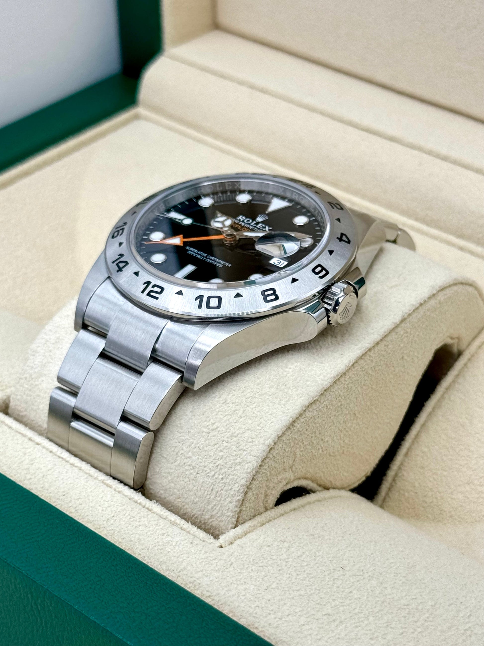 2022 Rolex Explorer II 42mm 226570 Black Dial - MyWatchLLC