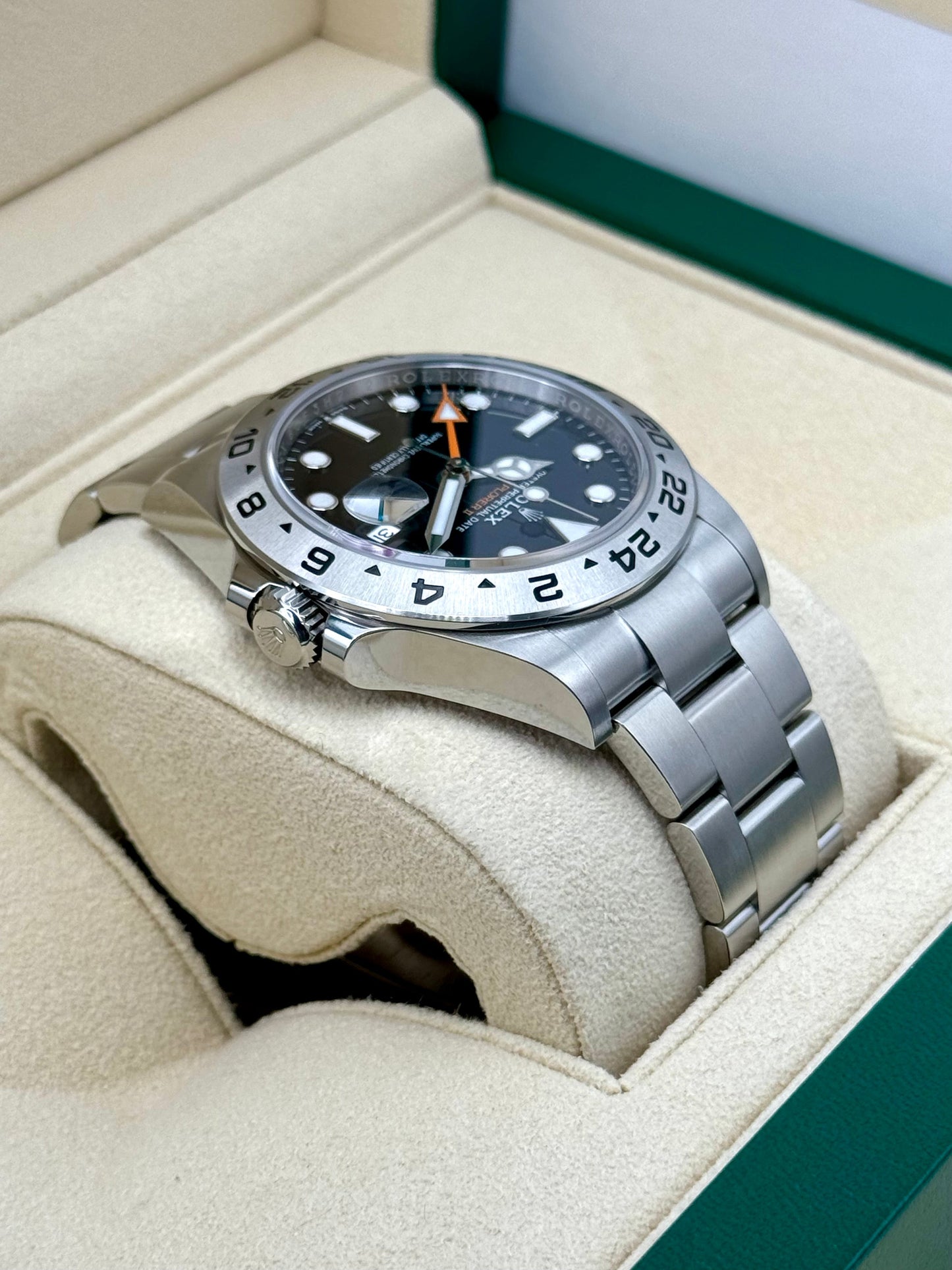 2022 Rolex Explorer II 42mm 226570 Black Dial - MyWatchLLC