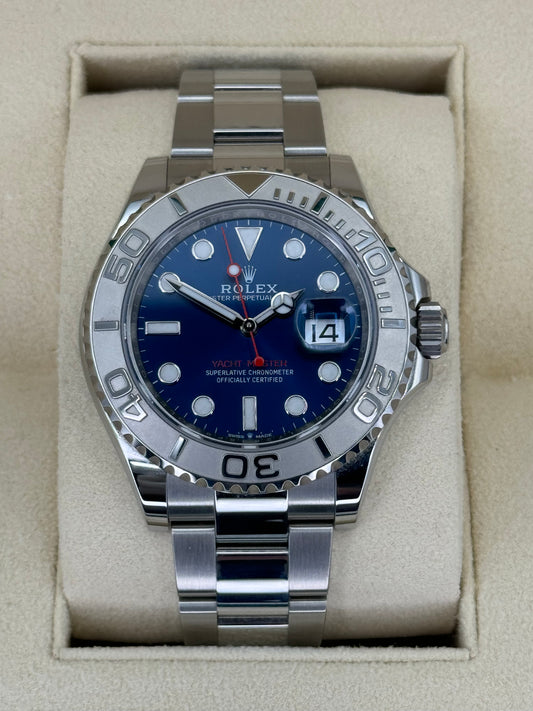 2023 Rolex Yacht-Master 40mm 126622 Stainless Steel Blue Dial - MyWatchLLC