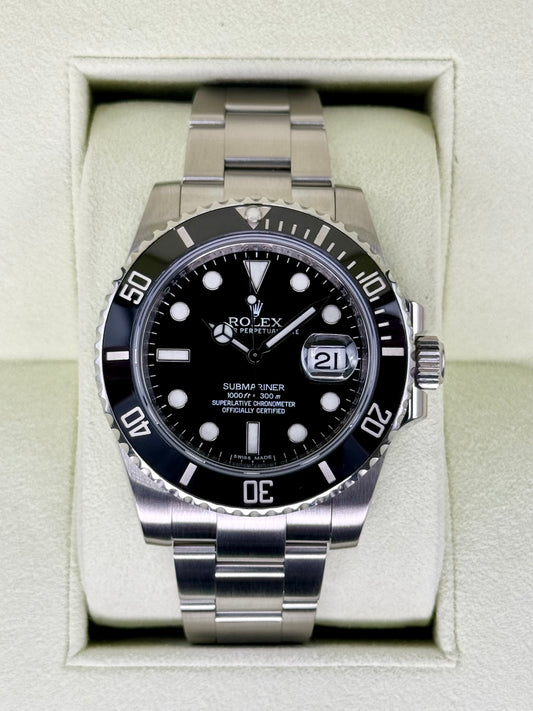 2011 Rolex Submariner 40mm 116610LN Stainless Steel Black Dial