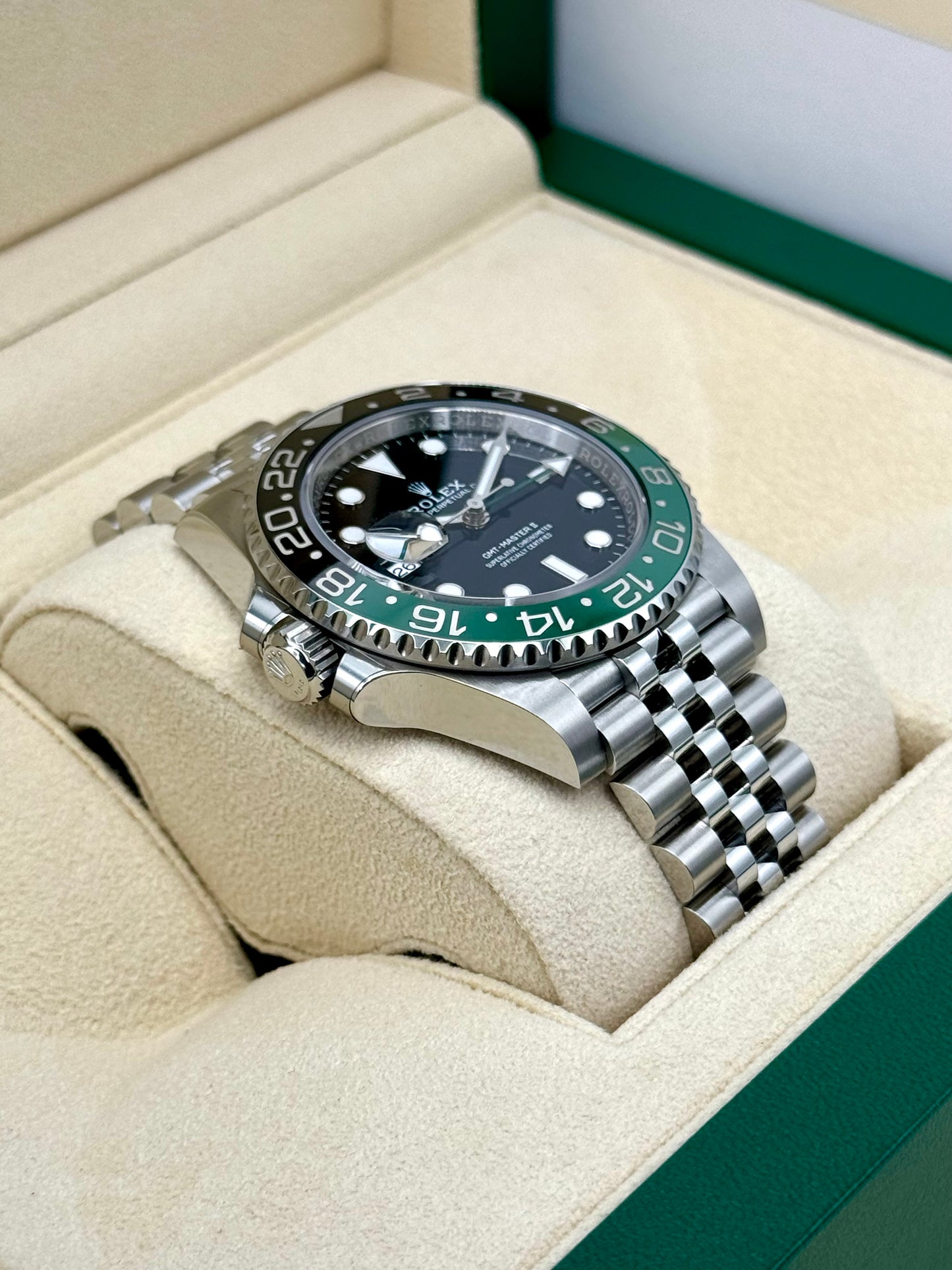 NEW 2024 Rolex GMT-Master II "Sprite" 40mm 126720VTNR Jubilee