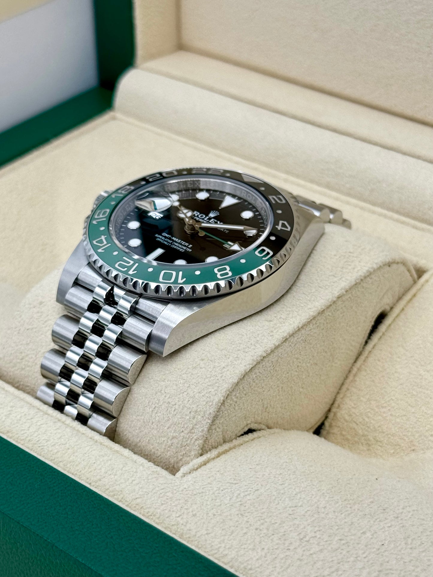 NEW 2024 Rolex GMT-Master II "Sprite" 40mm 126720VTNR Jubilee