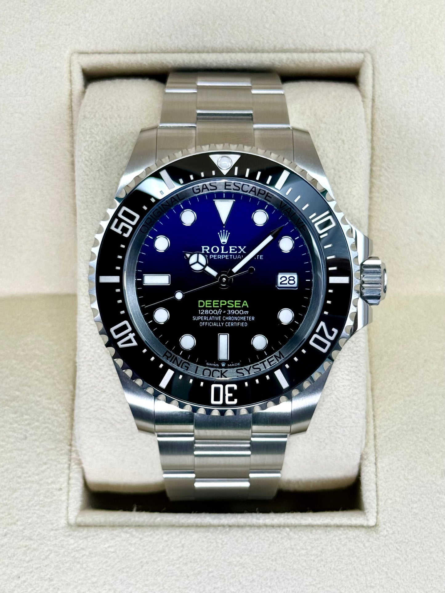 NEW 2024 Rolex Deepsea James Cameron 44mm 136660 Blue Dial