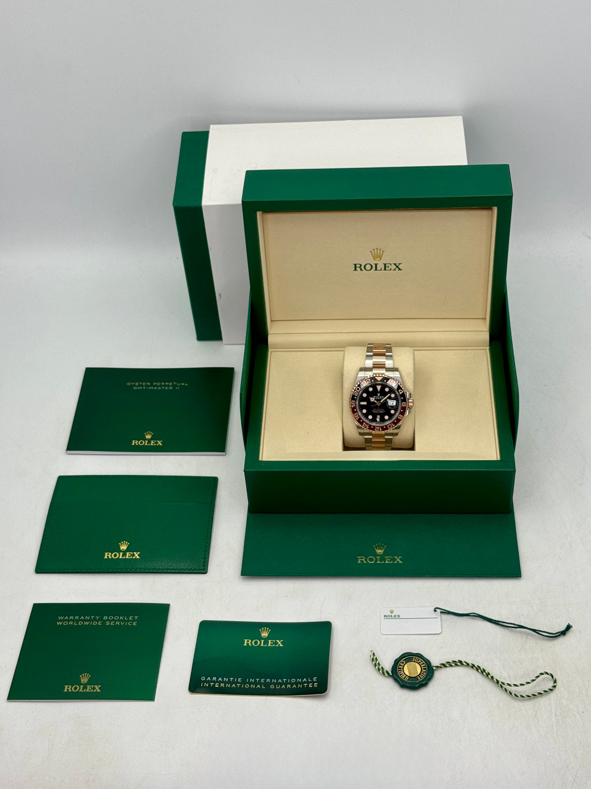 2025 Rolex GMT-Master II Rootbeer 40mm 126711CHNR Two-Tone - MyWatchLLC