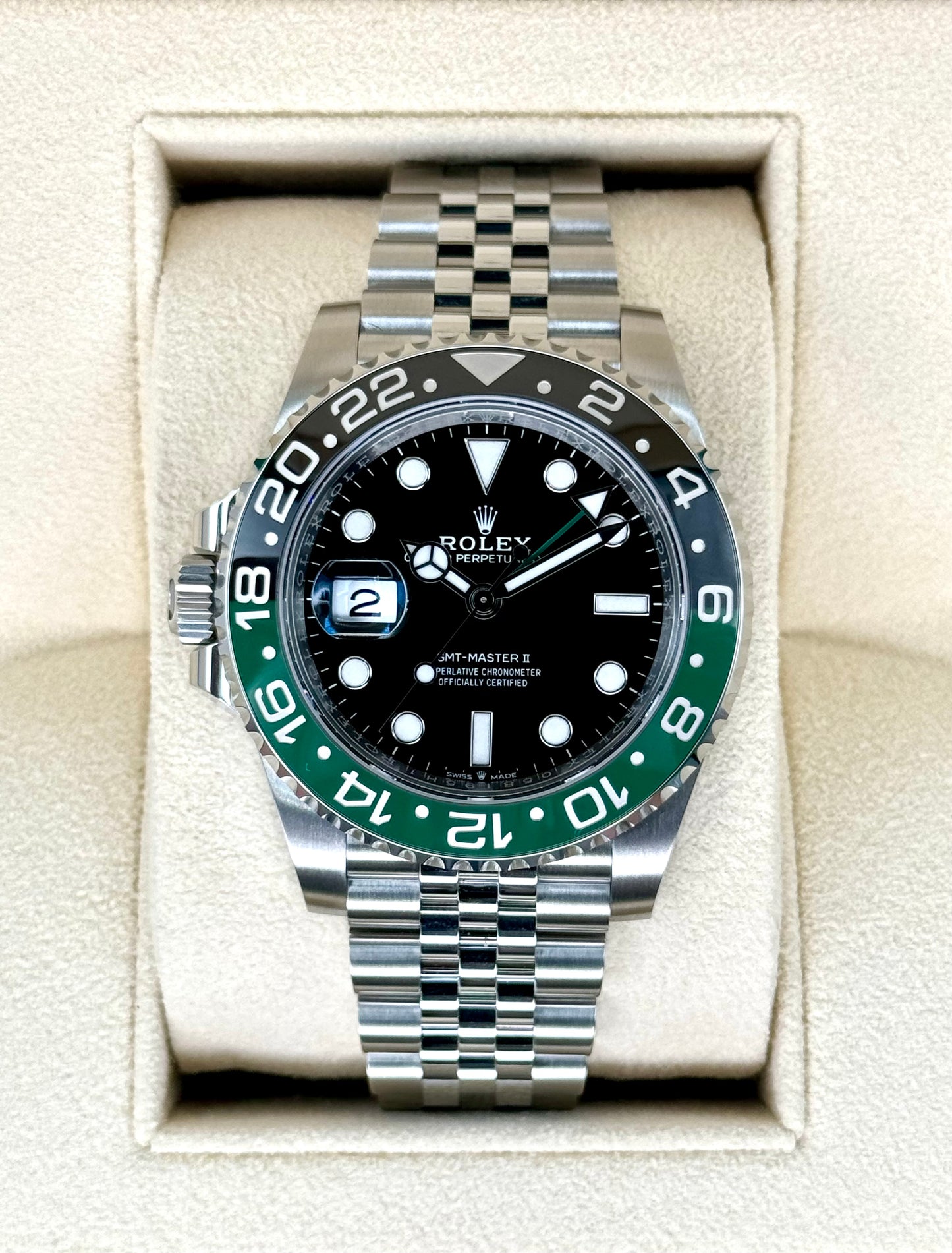 NEW 2023 Rolex GMT-Master II “Sprite” 40mm 126720VTNR Jubilee