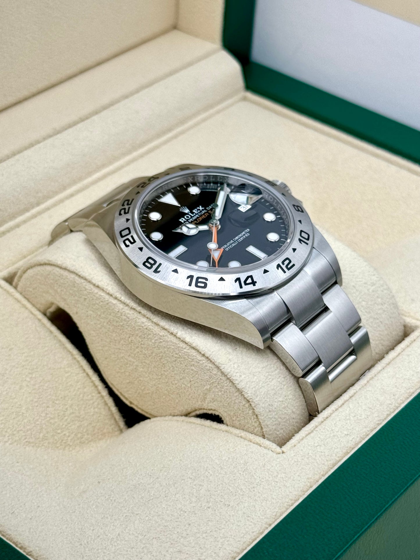 2023 Rolex Explorer II 42mm 226570 Black Dial