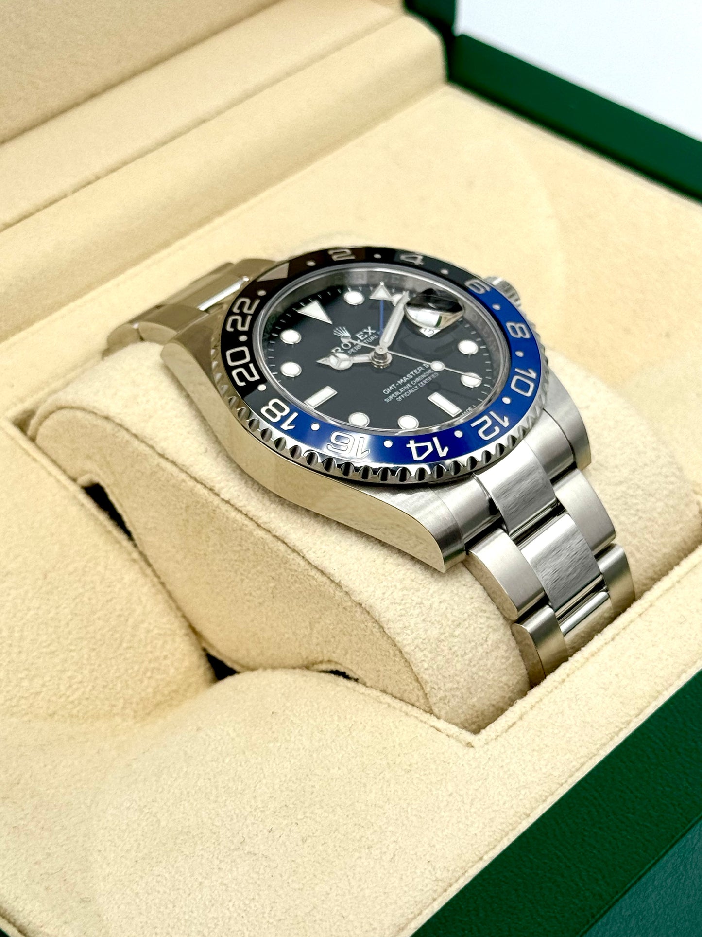 2016 Rolex GMT-Master II "Batman" 40mm 116710BLNR Oyster