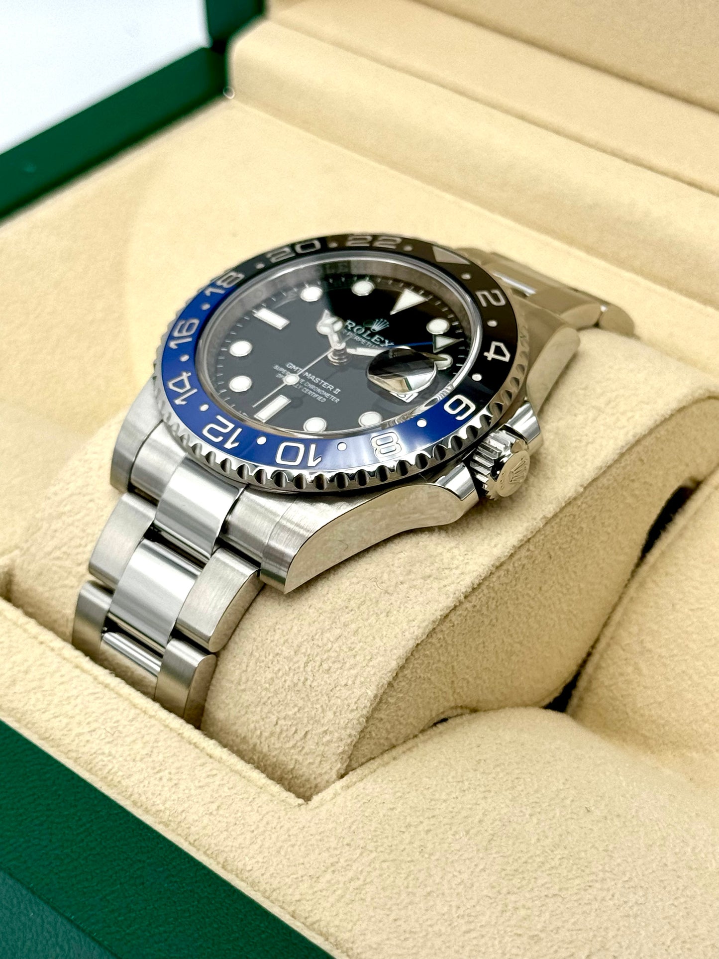 2016 Rolex GMT-Master II "Batman" 40mm 116710BLNR Oyster