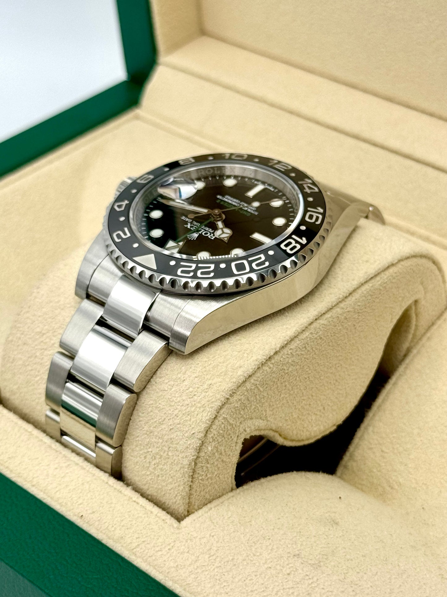 2014 Rolex GMT-Master II 40mm 116710LN Stainless Steel Black Dial