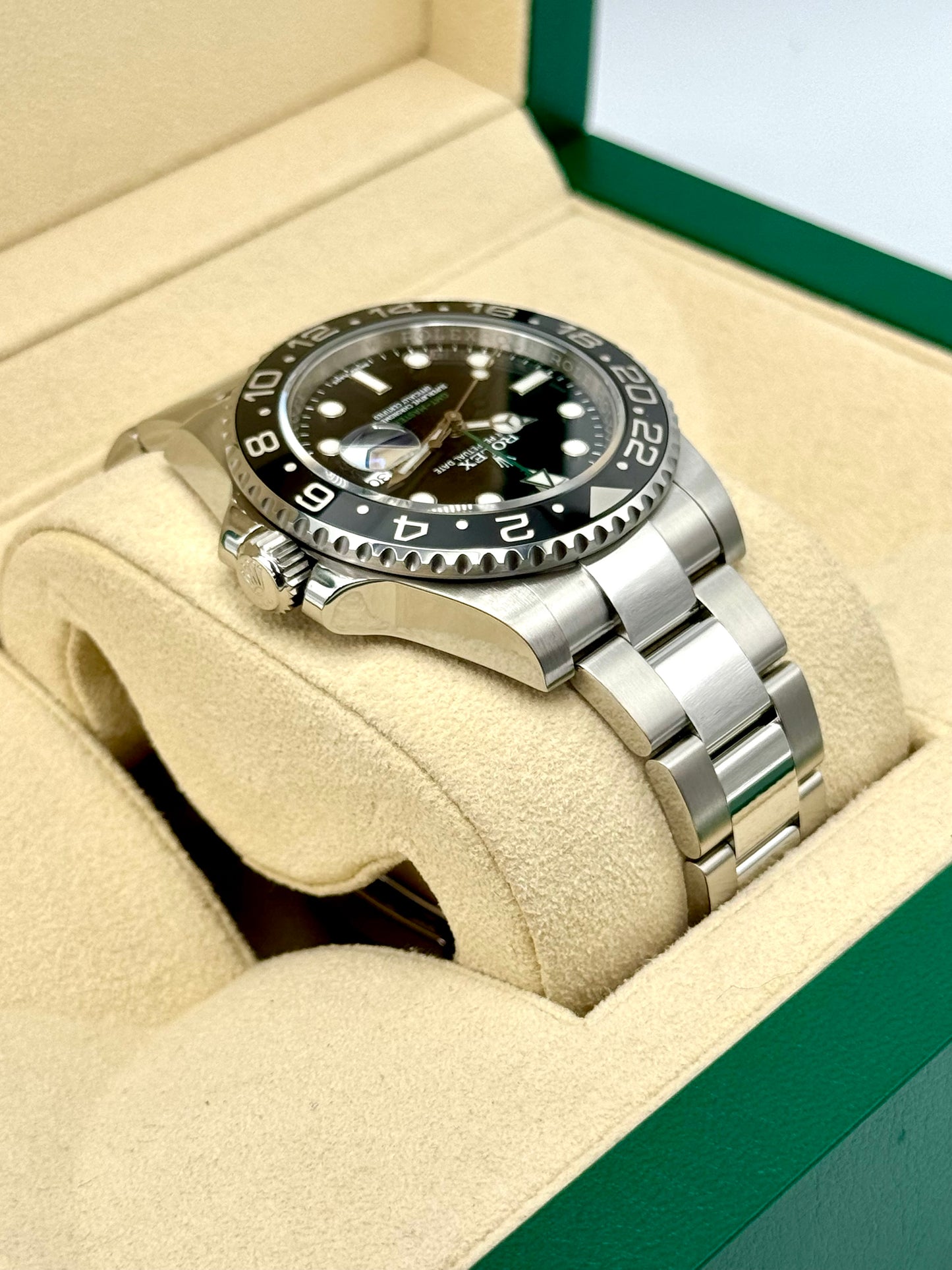 2014 Rolex GMT-Master II 40mm 116710LN Stainless Steel Black Dial