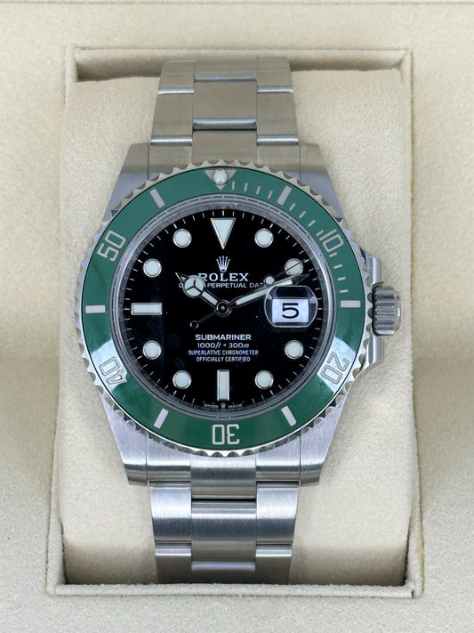2023 Rolex Submariner Date “Starbucks” 41mm 126610LV Oyster Black Dial - MyWatchLLC