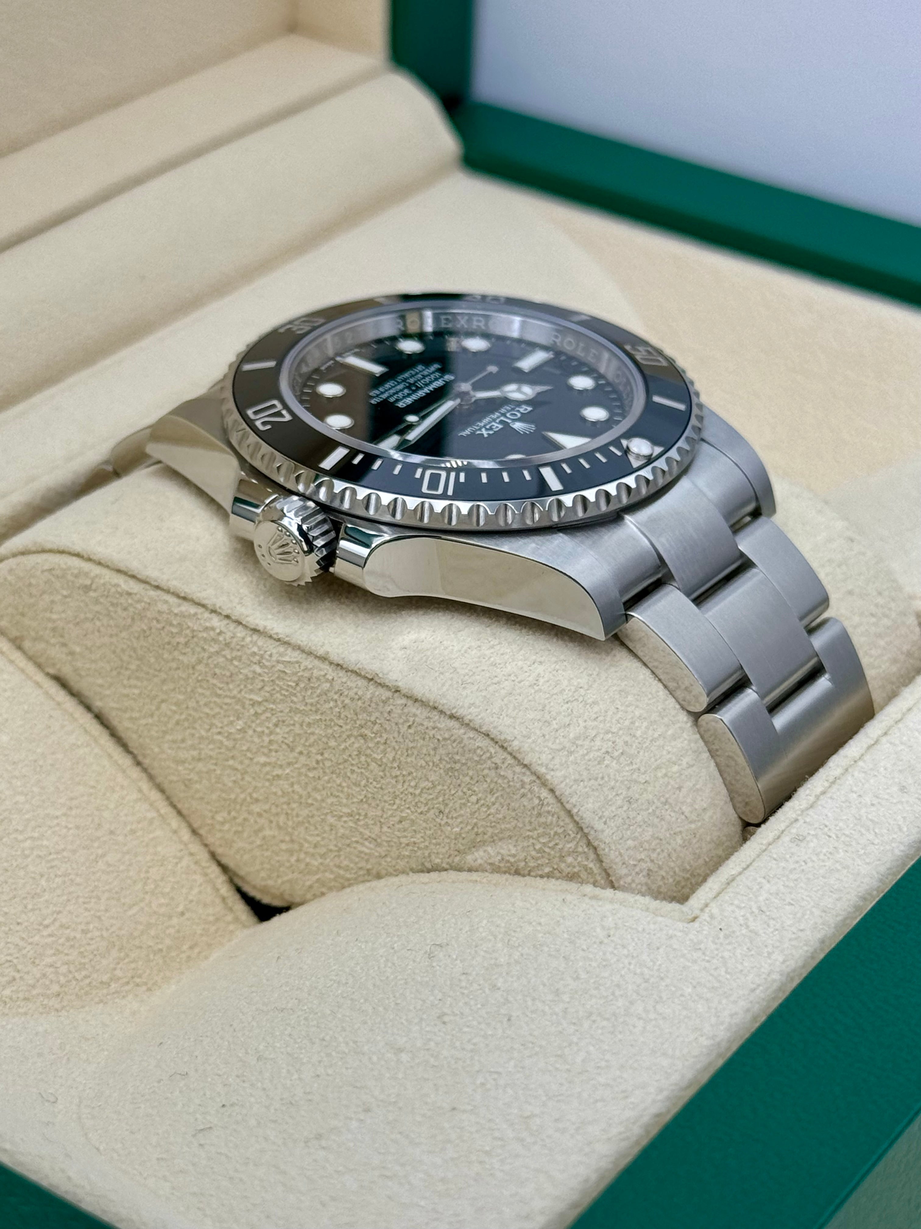 NEW 2023 Rolex Submariner 41mm 124060 Stainless Steel Black Dial