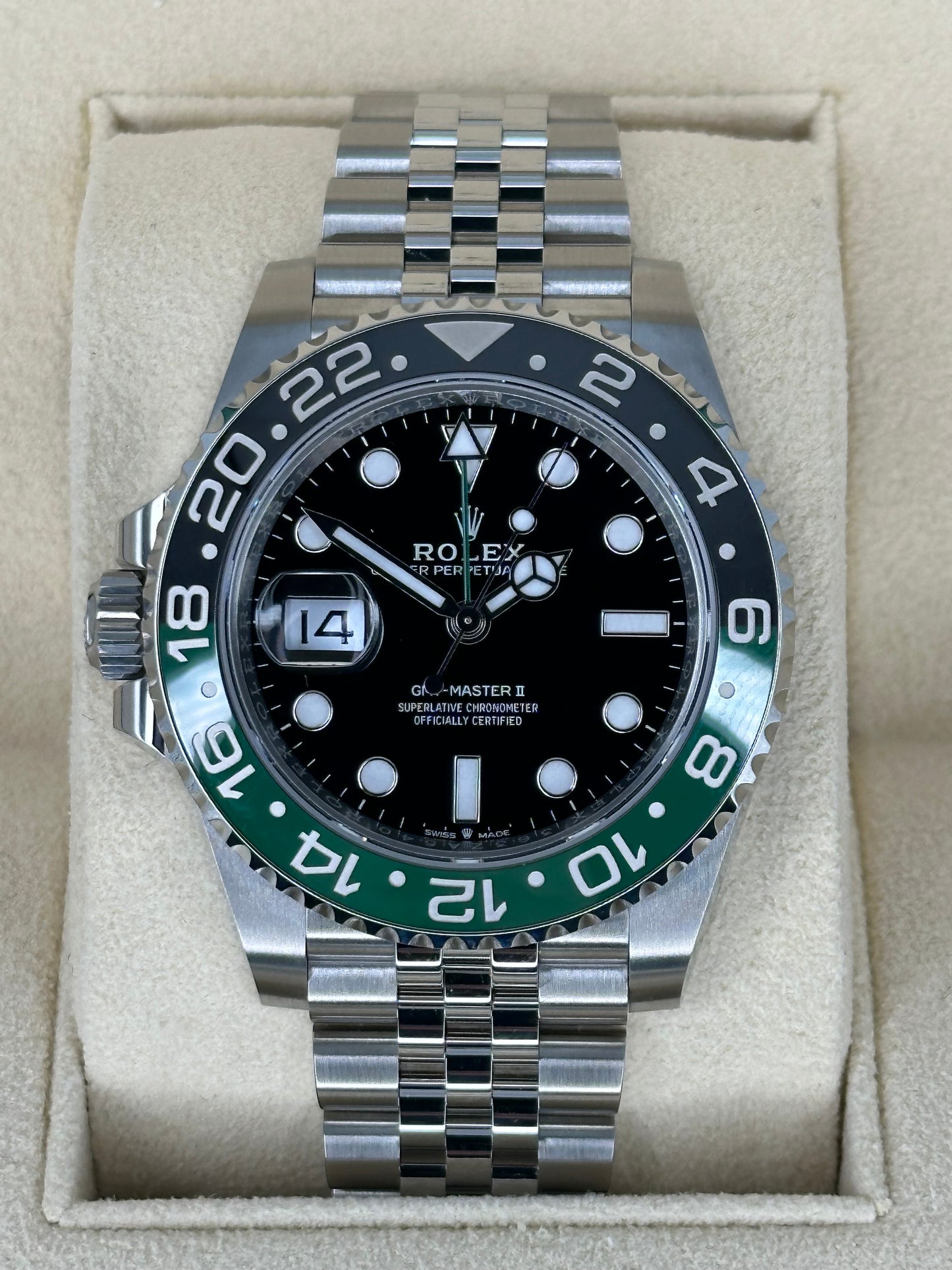 NEW 2023 Rolex GMT-Master II “Sprite” 40mm 126720VTNR Jubilee - MyWatchLLC