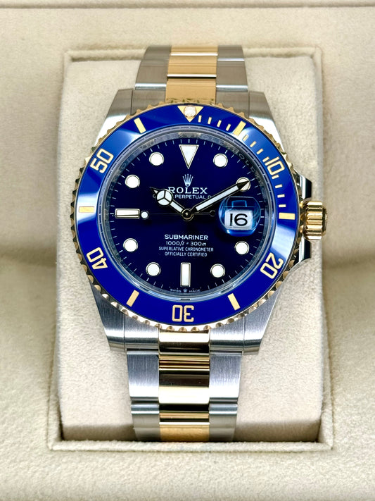 2023 Rolex Submariner Date 41mm 126613LB Two-Tone Blue Dial - MyWatchLLC