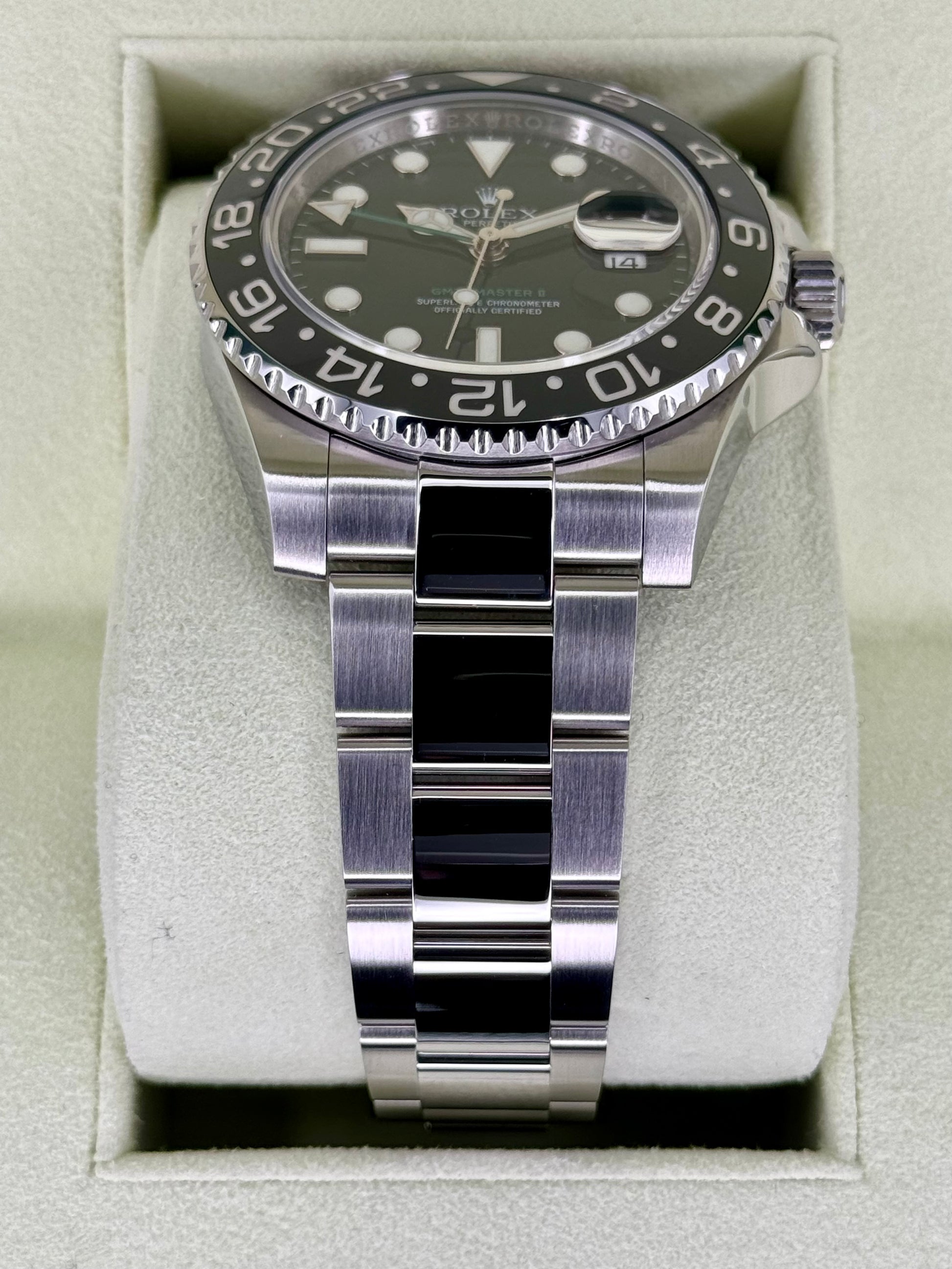 2009 Rolex GMT-Master II 40mm 116710LN Oyster Black Dial - MyWatchLLC