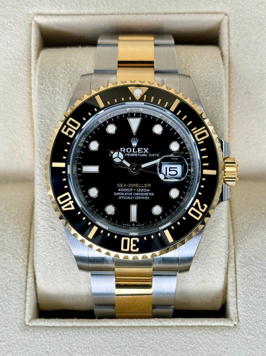 NEW Rolex Sea-Dweller 43mm 126603 Two-Tone Black Dial - MyWatchLLC