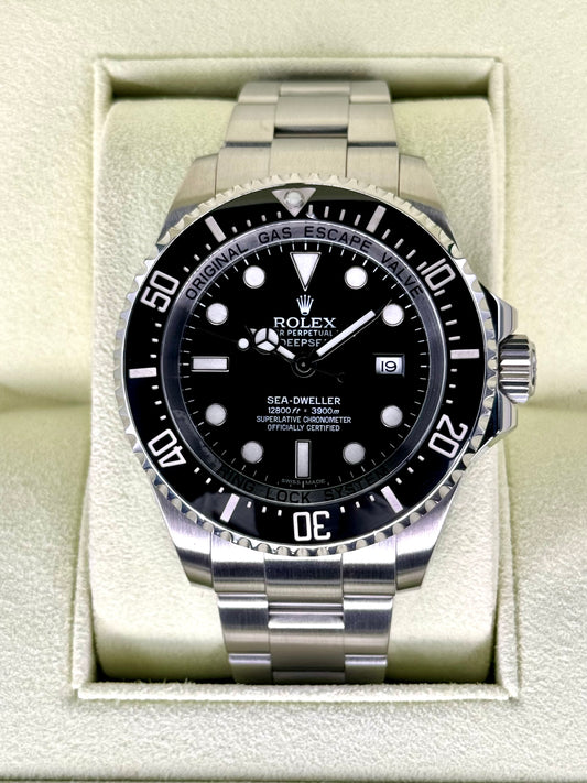 2011 Rolex Sea-Dweller Deepsea 44mm 116660 Stainless Steel Black Dial - MyWatchLLC