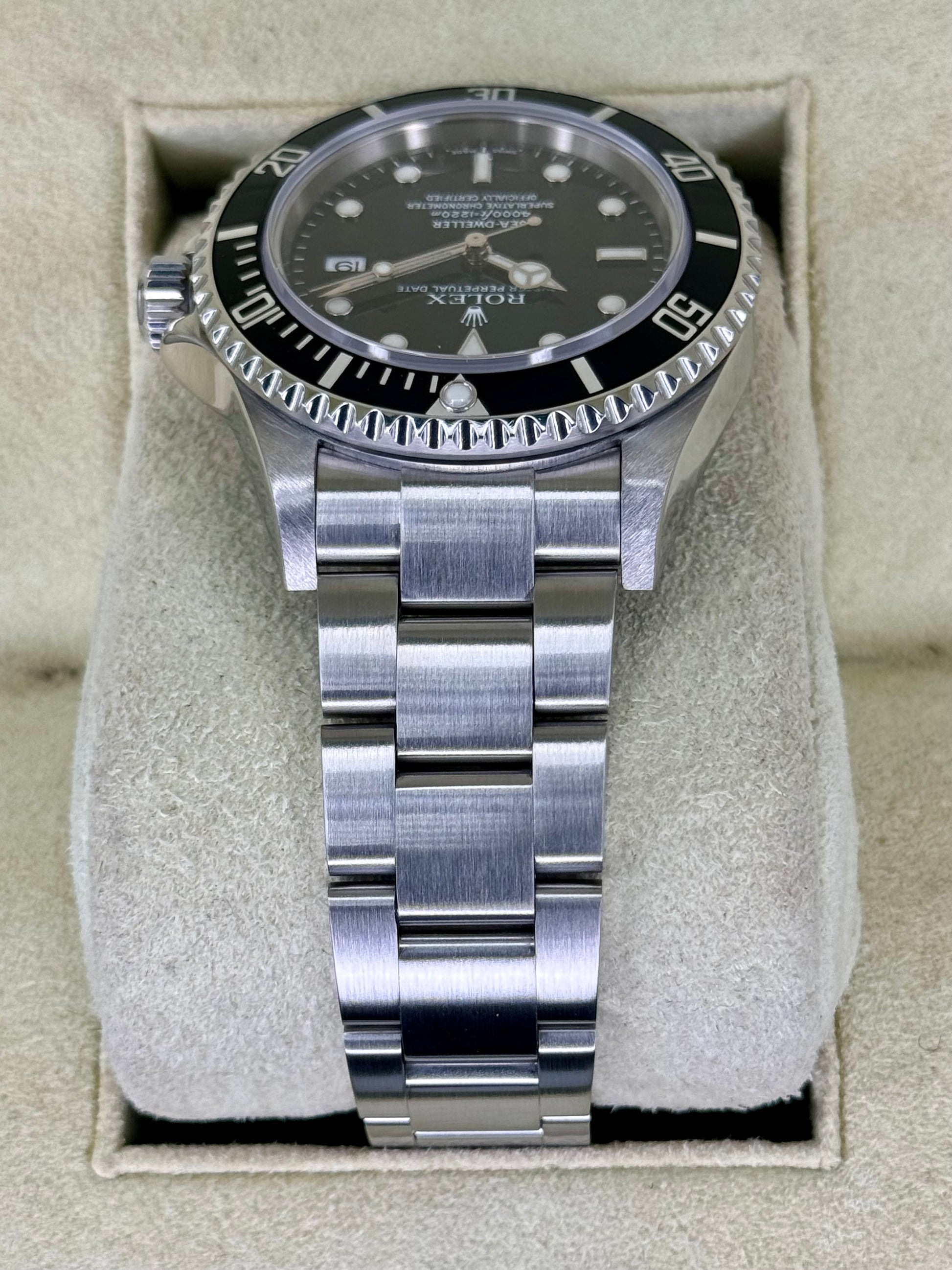 2005 Rolex Sea-Dweller 40mm 16600 Stainless Steel Black Dial - MyWatchLLC