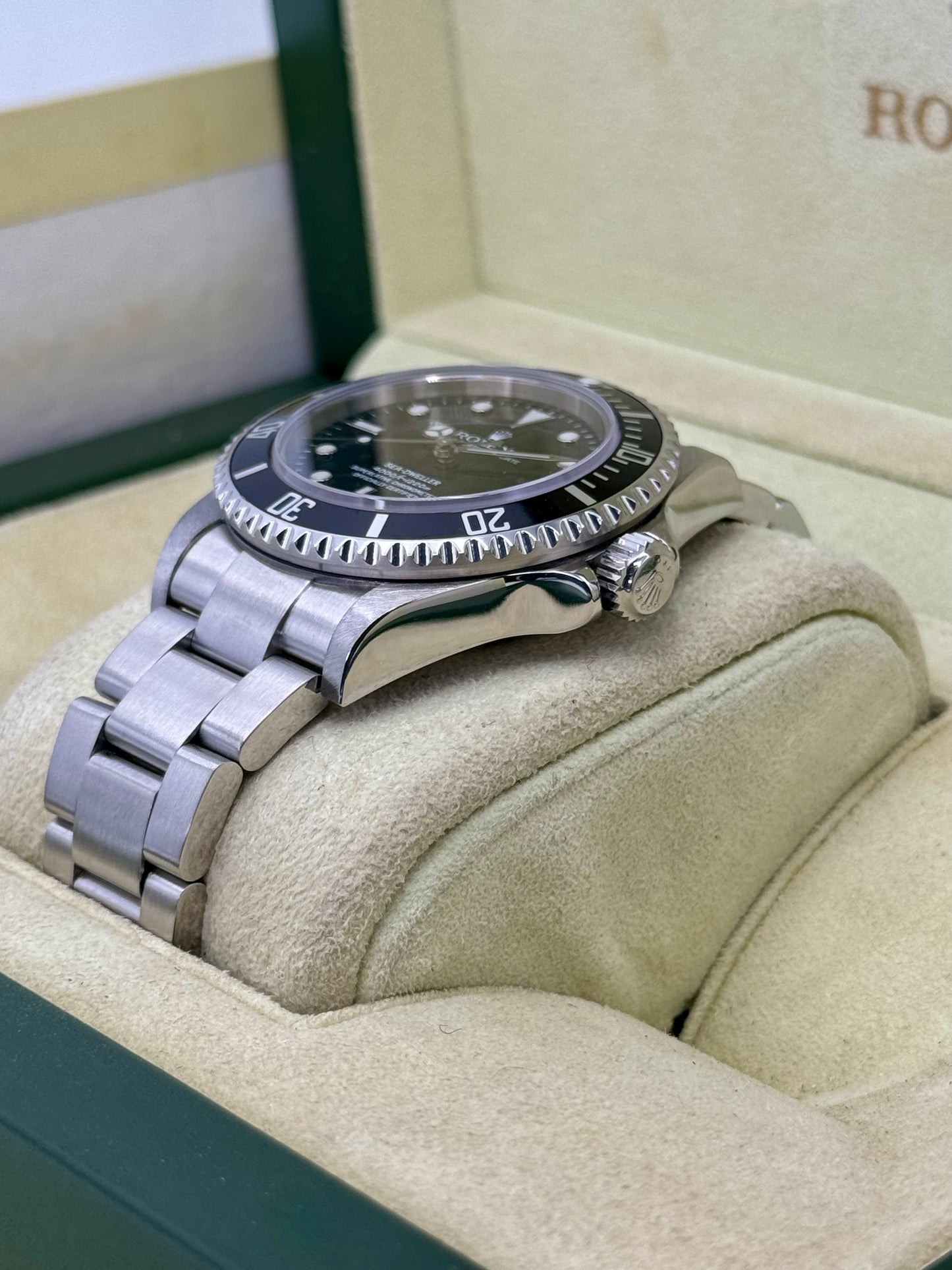 2005 Rolex Sea-Dweller 40mm 16600 Stainless Steel Black Dial - MyWatchLLC