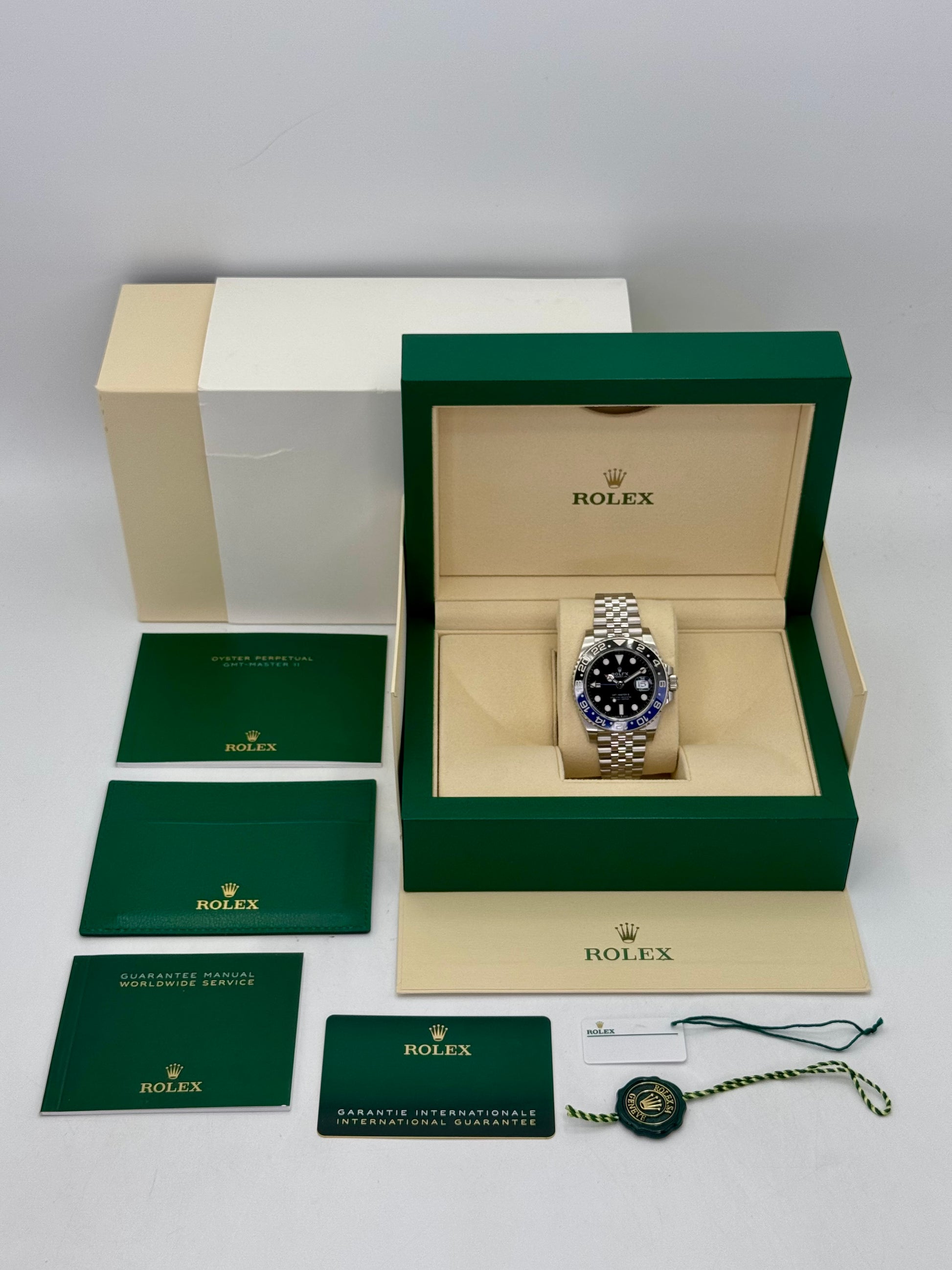 2024 Rolex GMT-Master II "Batgirl" 40mm 126710BLNR Jubilee Black Dial - MyWatchLLC