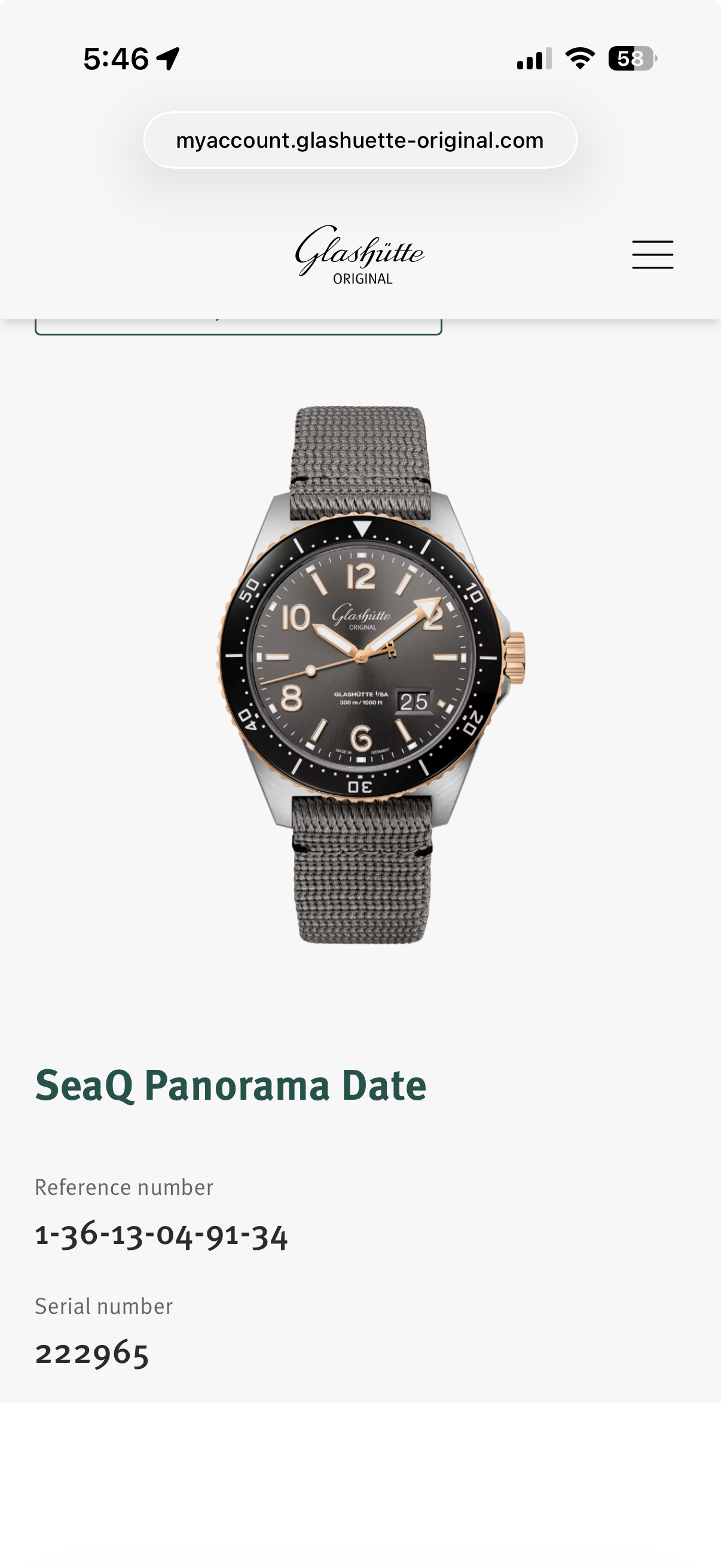 2024 Glashütte Seaq Panorama Date 43.2mm 1-36-13-04-91-34 Red Gold - MyWatchLLC
