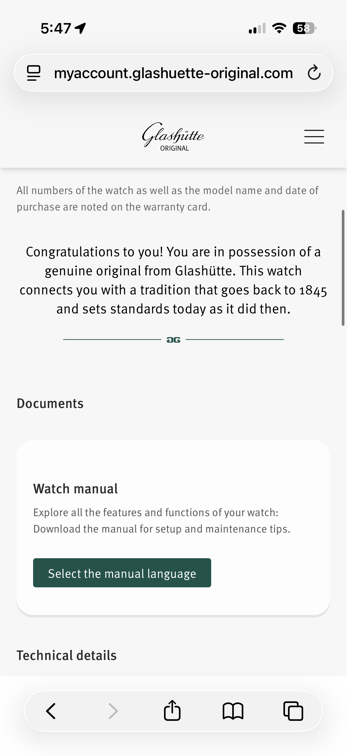 2024 Glashütte Seaq Panorama Date 43.2mm 1-36-13-04-91-34 Red Gold - MyWatchLLC