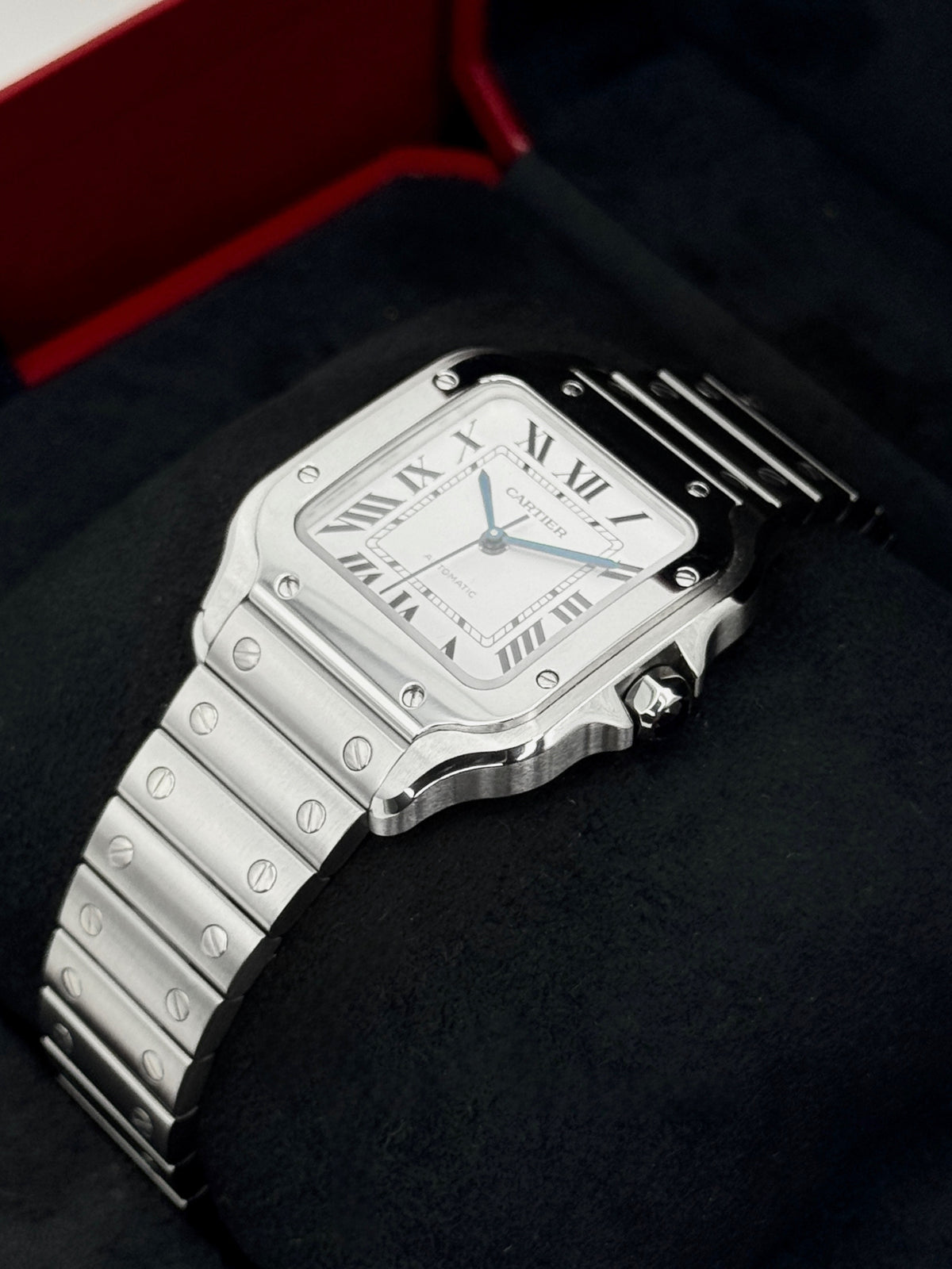 2026 Cartier Santos De Cartier 35mm WSSA0029 Stainless Steel White Dial