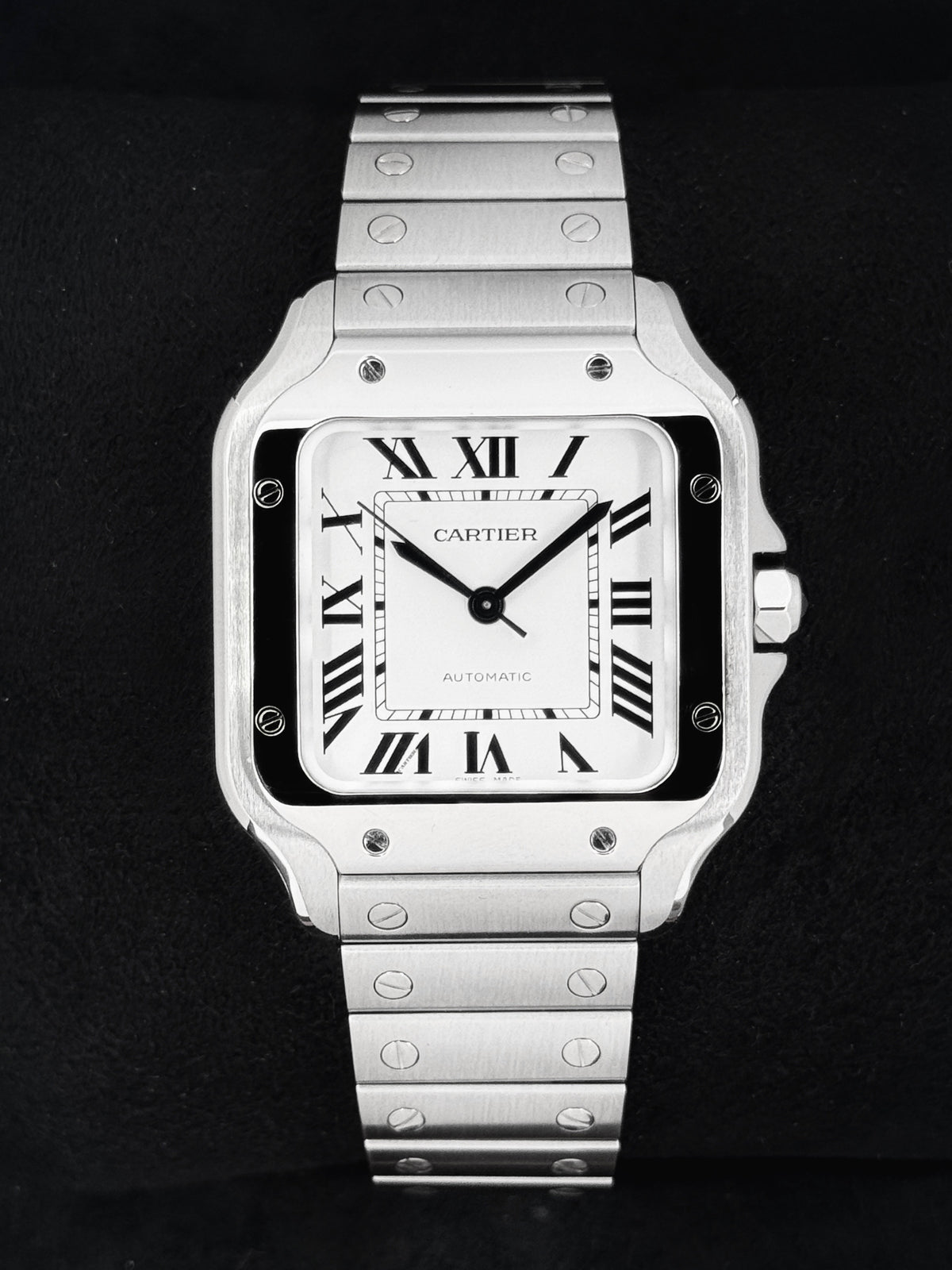 2026 Cartier Santos De Cartier 35mm WSSA0029 Stainless Steel White Dial