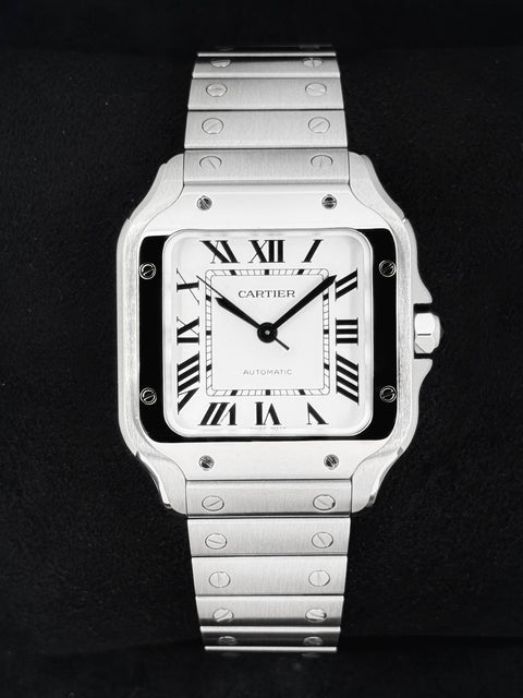 2026 Cartier Santos De Cartier 35mm WSSA0029 Stainless Steel White Dial