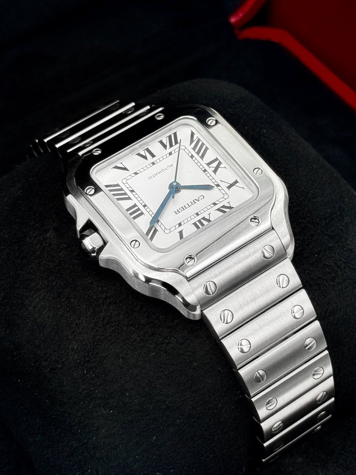 2026 Cartier Santos De Cartier 35mm WSSA0029 Stainless Steel White Dial