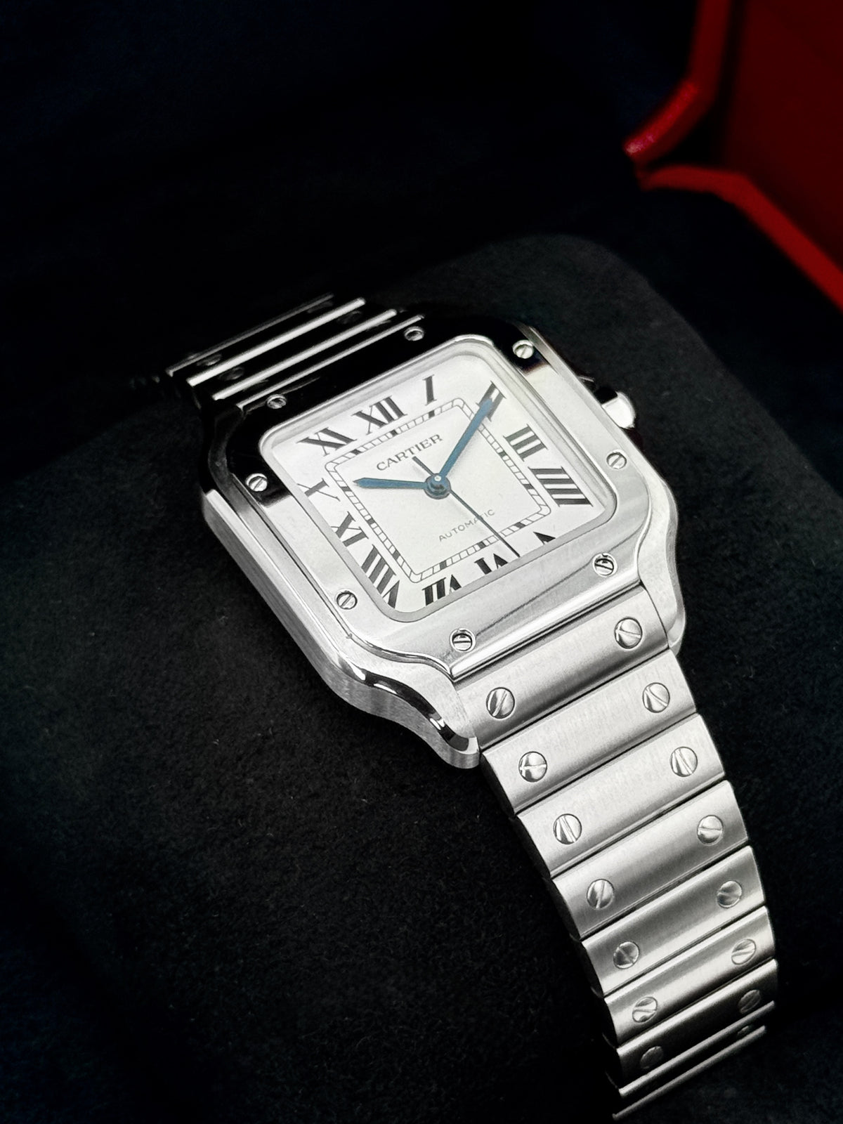 2026 Cartier Santos De Cartier 35mm WSSA0029 Stainless Steel White Dial