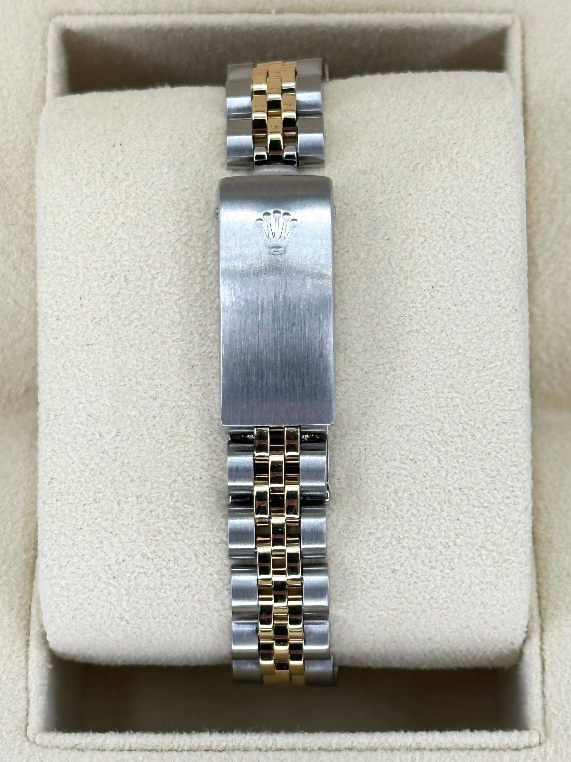 1990 Rolex Lady Datejust 28mm 69173 Two-Tone Jubilee Champagne Dial - MyWatchLLC