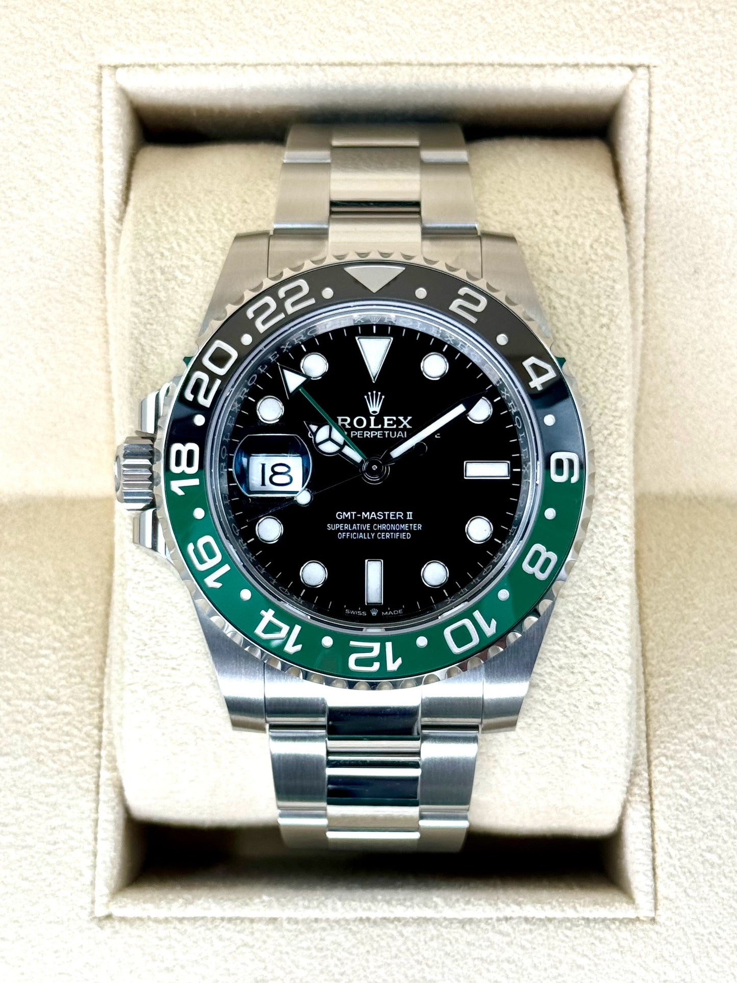 2023 Rolex GMT-Master II “Sprite” 40mm 126720VTNR Oyster