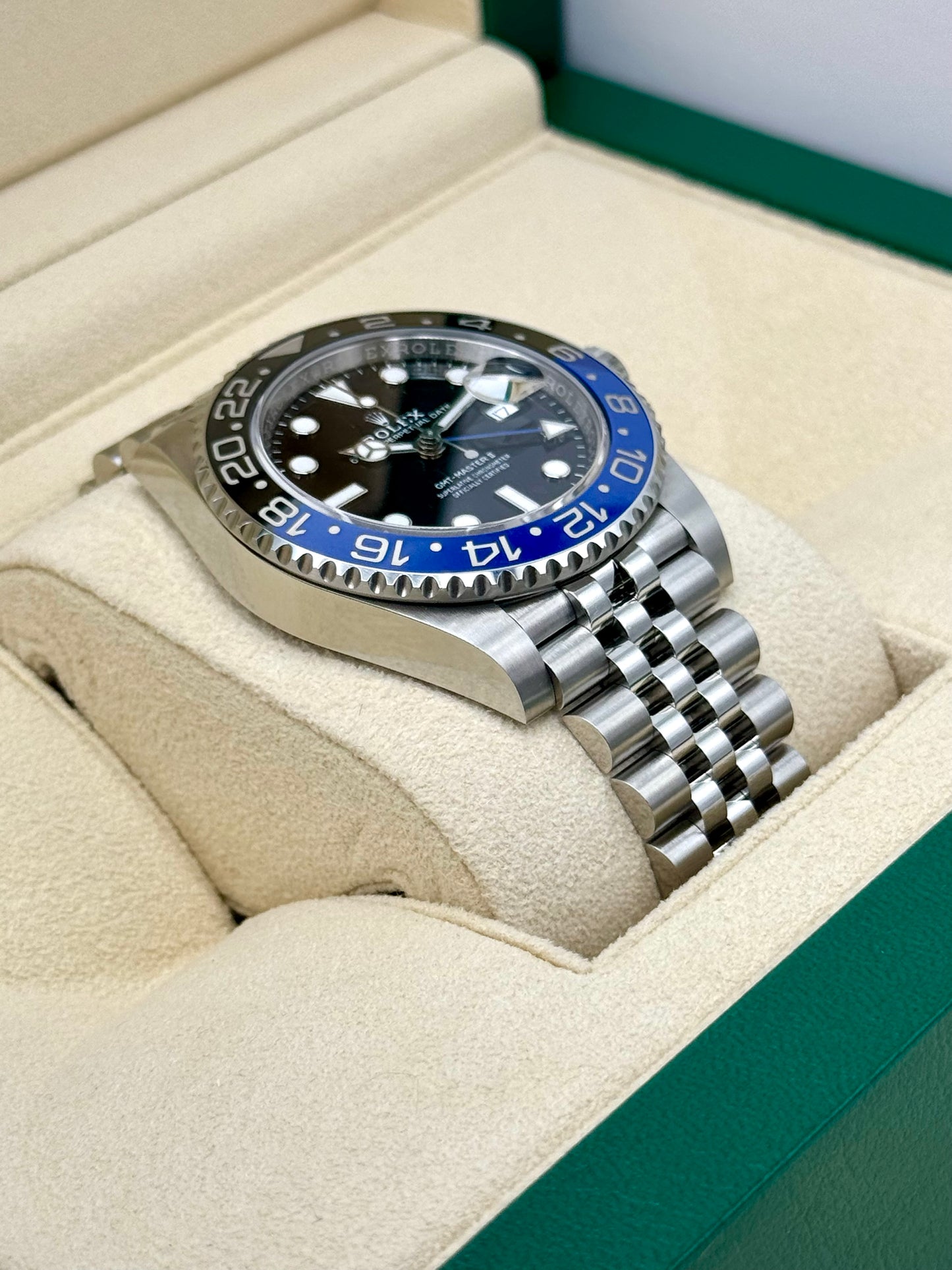 2023 Rolex GMT-Master II "Batgirl" 40mm 126710BLNR Jubilee Black Dial