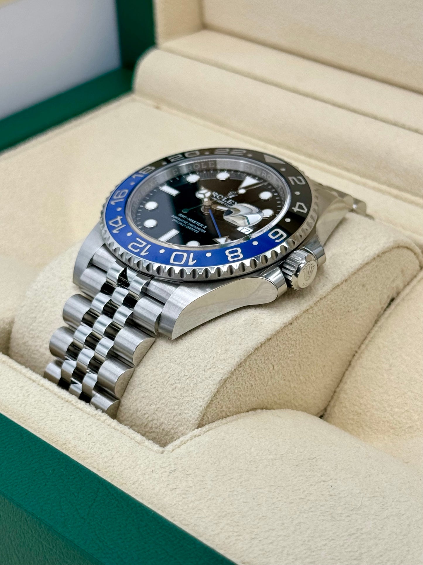 2023 Rolex GMT-Master II "Batgirl" 40mm 126710BLNR Jubilee Black Dial