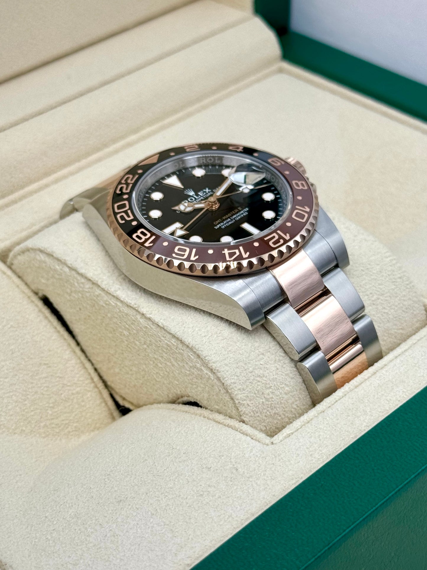 NEW 2024 Rolex GMT-Master II "Rootbeer" 40mm 126711CHNR Two-Tone