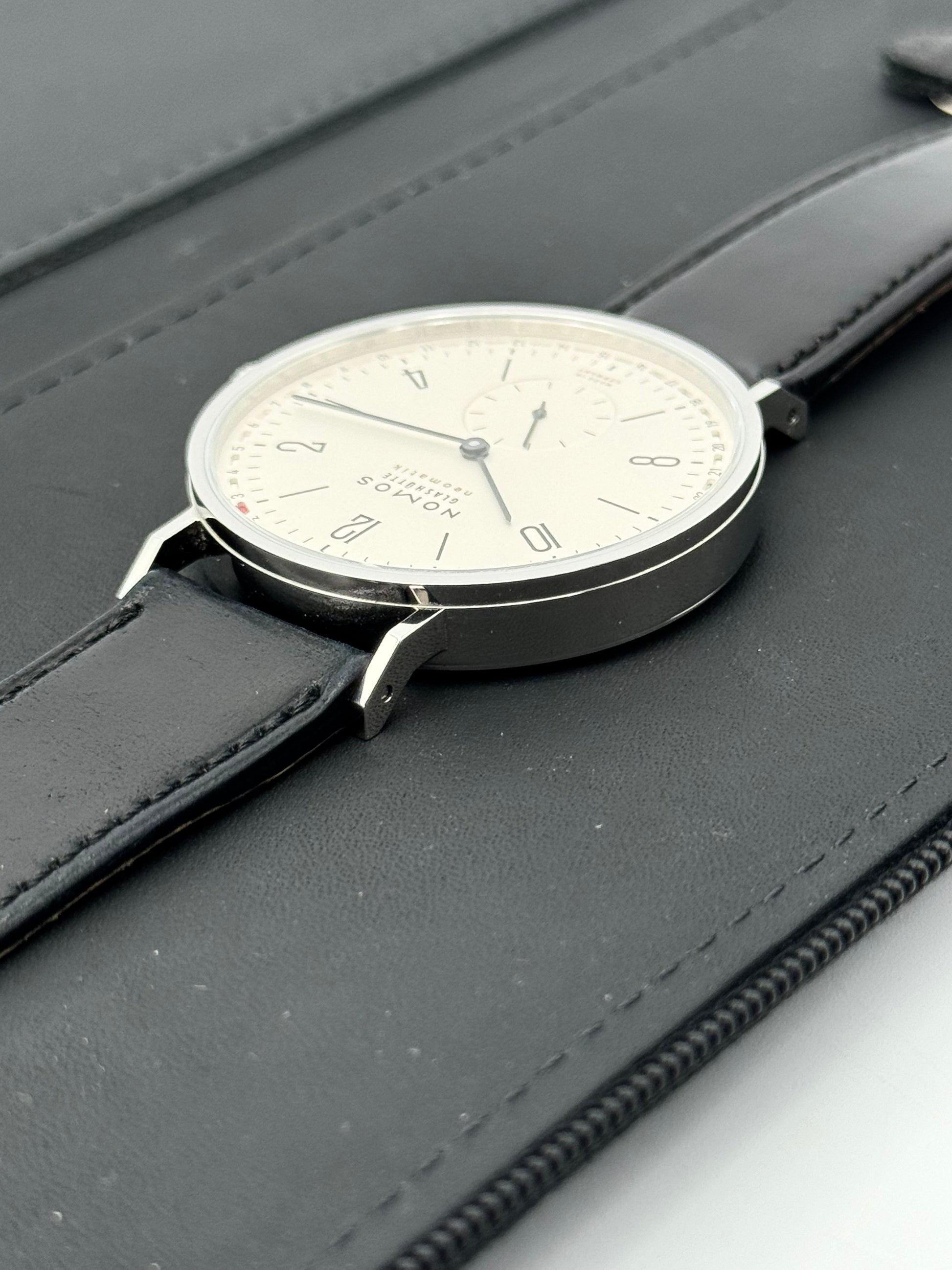 2023 Glashutte Tangente Neomatik 41 Update Stainless Steel White Dial - MyWatchLLC